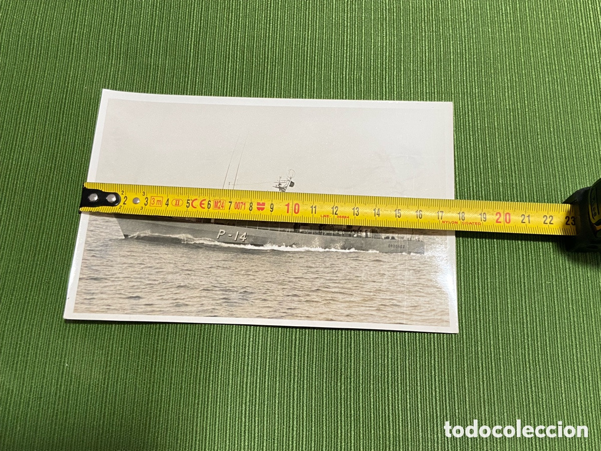 Otros Art&iacute;culos de Coleccionismo en Papel: Fotograf&iacute;a Patrullero Armada Espa&ntilde;ola P-04 Villaamil.