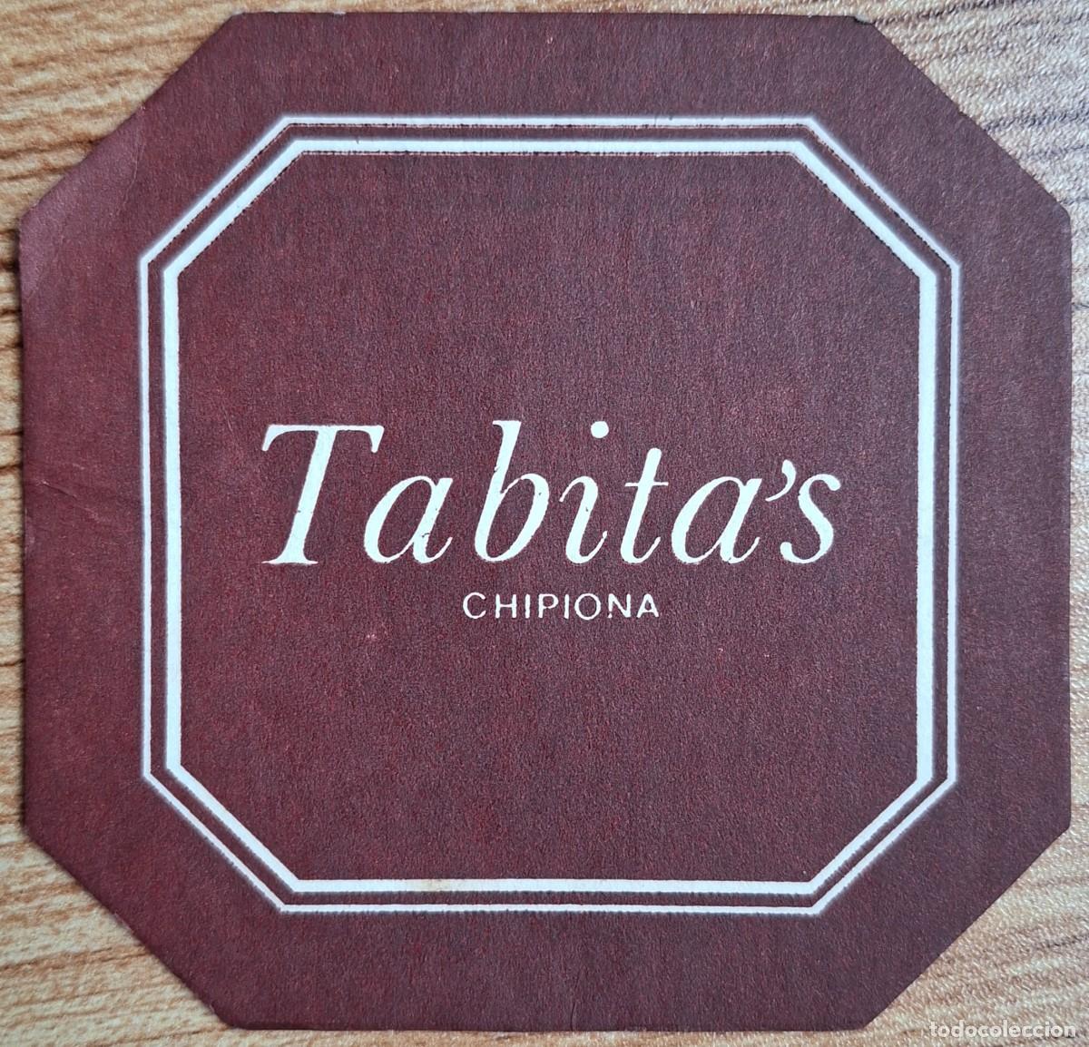 Otros Art&iacute;culos de Coleccionismo en Papel: Posavasos Tabita's - Chipiona (Alicante)