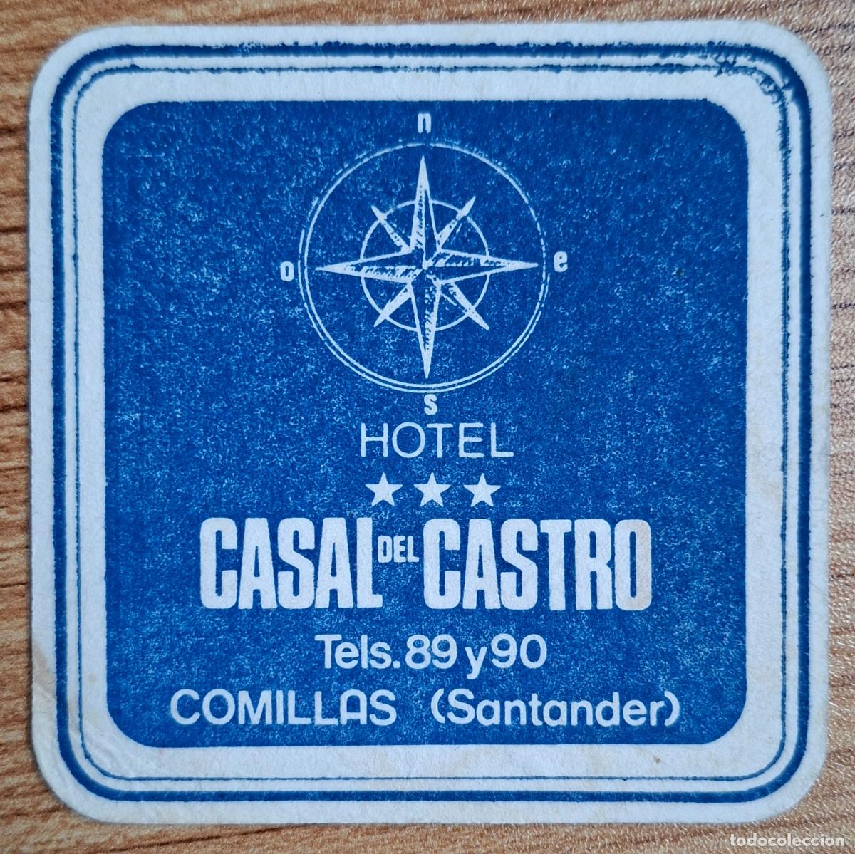 Sammelleidenschaft Andere Papierartikel: Posavasos Hotel Casal de Castro - Comillas (Cantabria)