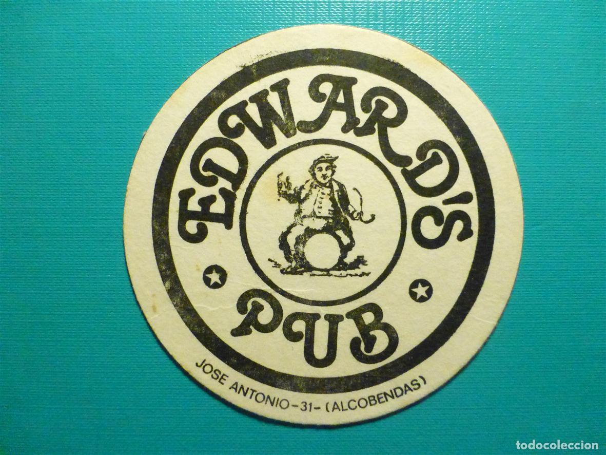 Otros Art&iacute;culos de Coleccionismo en Papel: Posavasos Pub - Disco-Bar - Pub Edward&acute;s - C/ Jos&eacute; Antonio, 31 - Alcobendas - Madrid