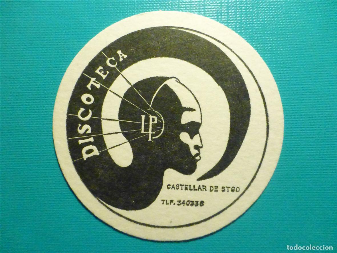 Otros Art&iacute;culos de Coleccionismo en Papel: Posavasos Pub - Disco-Bar - Discoteca LP - Castellar de Santiago - Ciudad Real