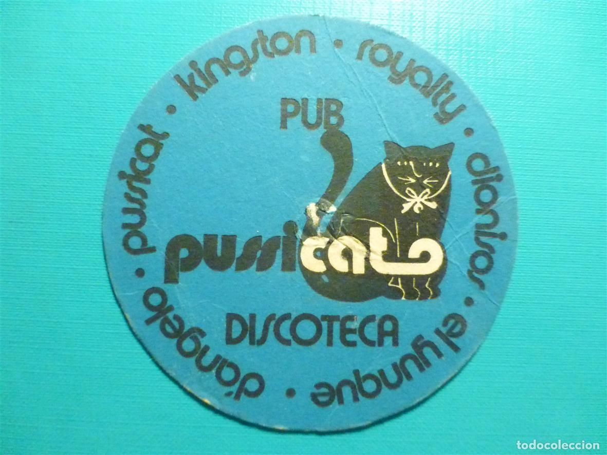 Otros Art&iacute;culos de Coleccionismo en Papel: Posavasos Pub - Disco-Bar - Discoteca - Pussy Cat - Royalty - D&acute;Angelo - Madrid