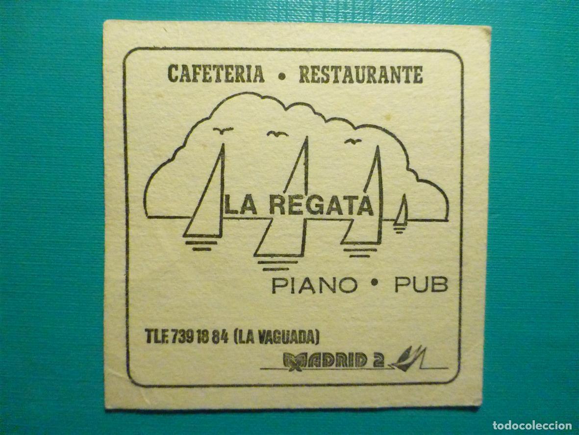 Otros Art&iacute;culos de Coleccionismo en Papel: Posavasos Disco-Bar - Pub - La Regata - Piano Pub - Madrid 2 - La Vaguada