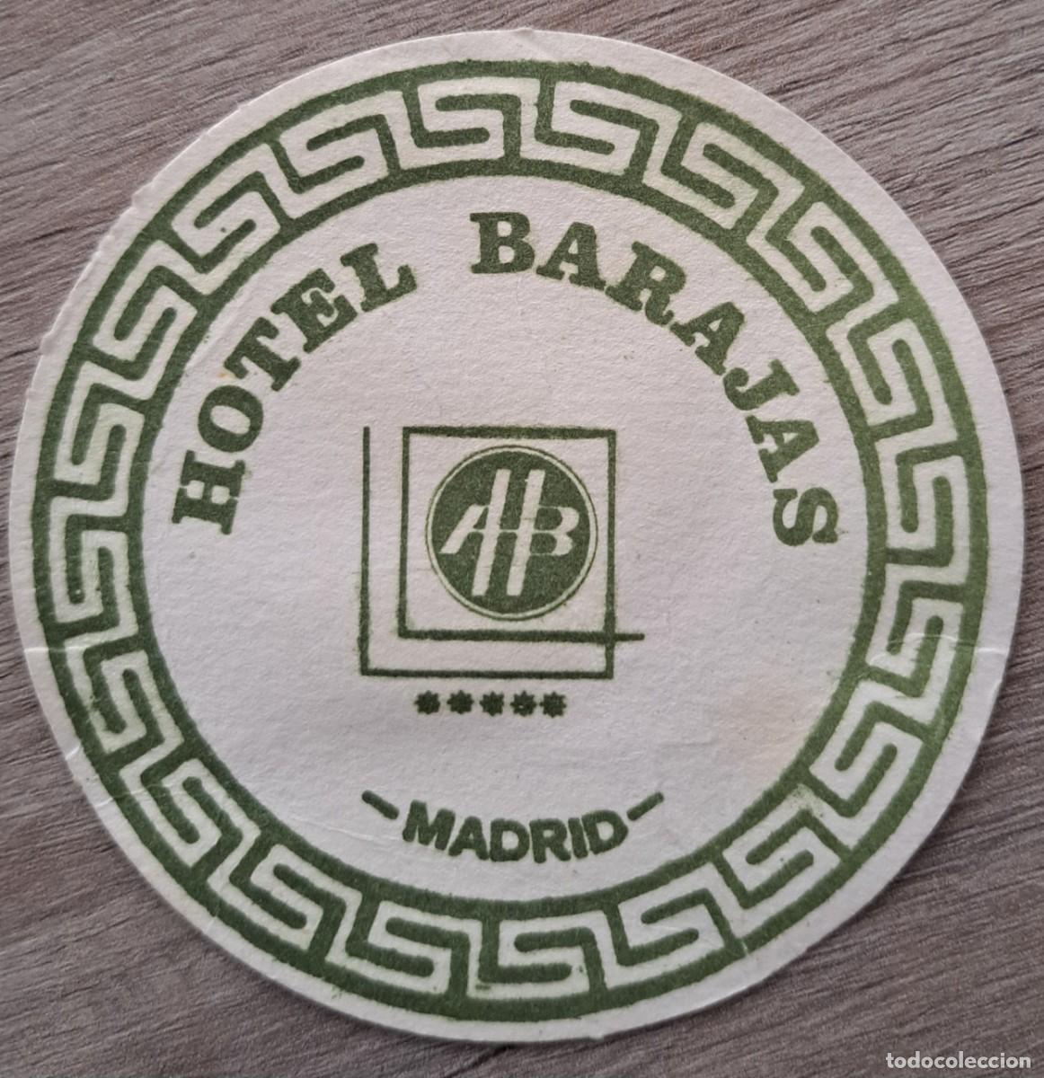 Otros Art&iacute;culos de Coleccionismo en Papel: Posavasos Hotel Barajas - Madrid