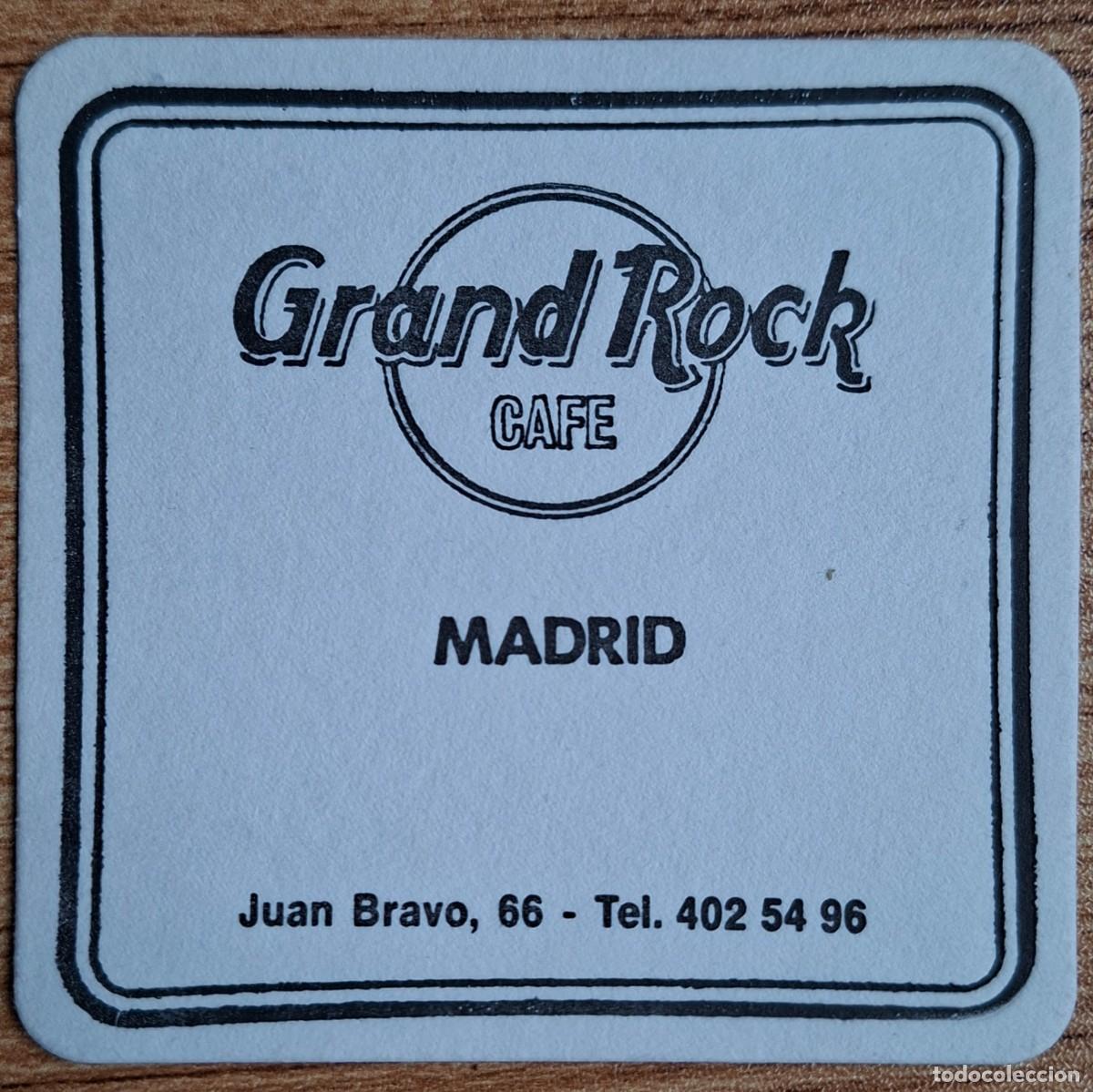Otros Art&iacute;culos de Coleccionismo en Papel: Pub Grand Rock Caf&eacute; - Madrid