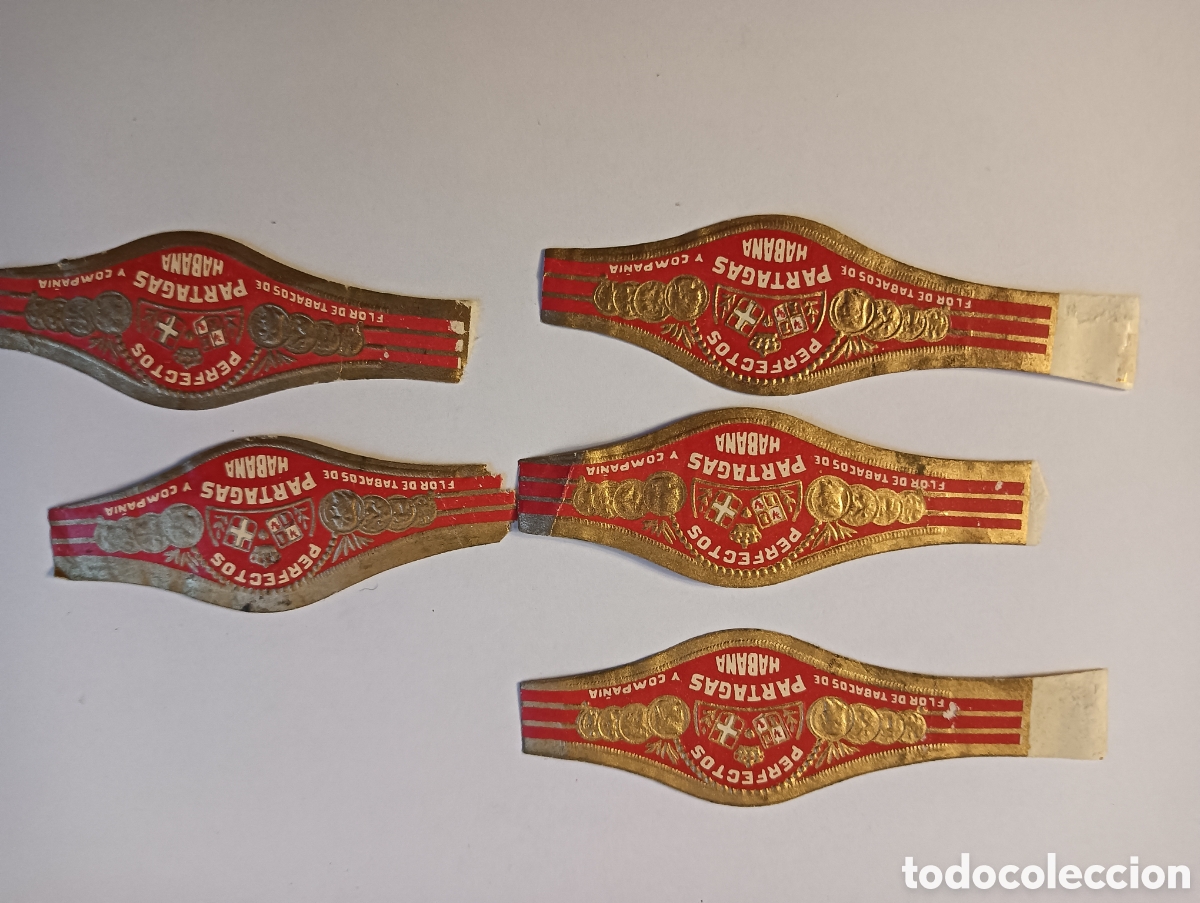 Otros Art&iacute;culos de Coleccionismo en Papel: VITOLAS PERFECTOS HABANA FLOR DE TABACOS DE PARTAGAS Y COMPA&Ntilde;IA.