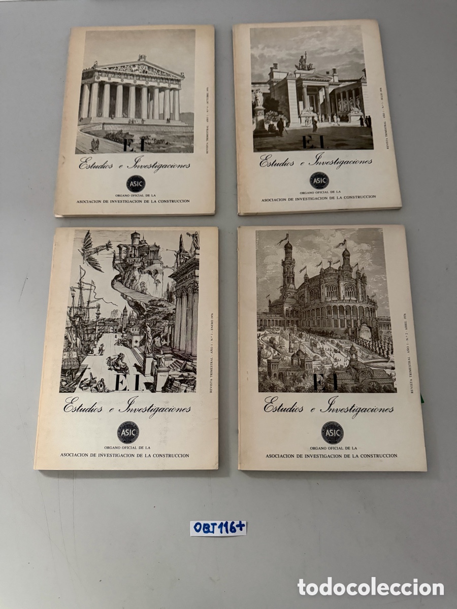 Otros Art&iacute;culos de Coleccionismo en Papel: Lote de revistas oficial de la ASIC Asociaci&oacute;n de Investigaci&oacute;n de la Construcci&oacute;n