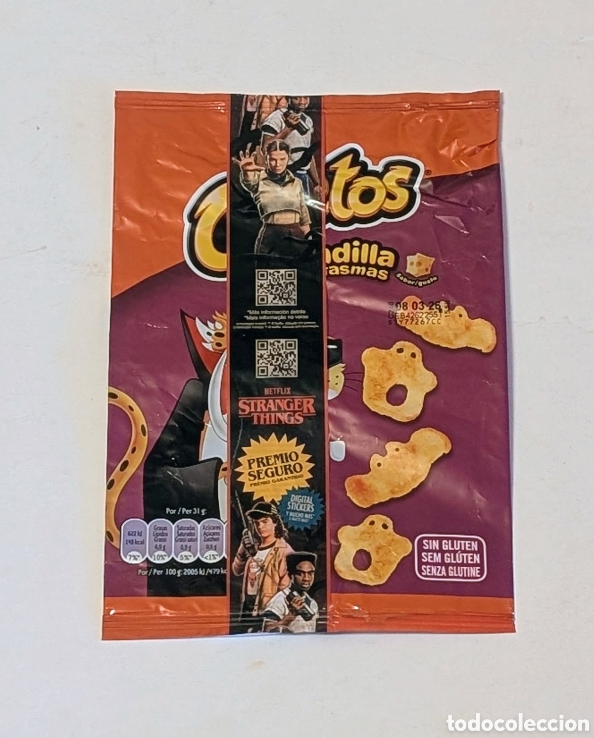 Otros Art&iacute;culos de Coleccionismo en Papel: BOLSA ENVOLTORIO CHEETOS PANDILLA STRANGER THINGS