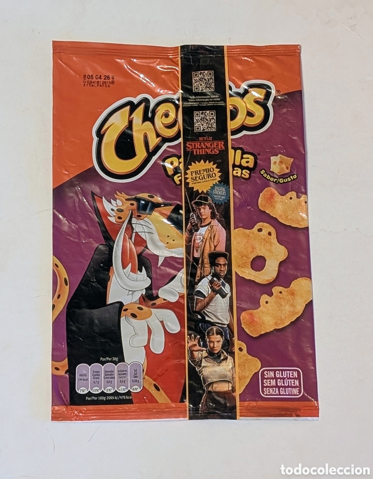 Otros Art&iacute;culos de Coleccionismo en Papel: BOLSA ENVOLTORIO CHEETOS PANDILLA STRANGER THINGS