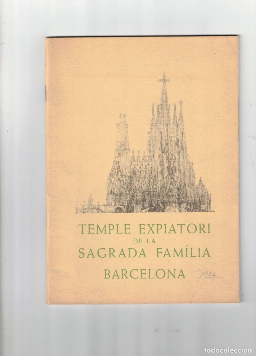 Otros Art&iacute;culos de Coleccionismo en Papel: TEMPLE EXPIATORI DE LA SAGRADA FAM&Iacute;LIA 1952. GAUD&Iacute;