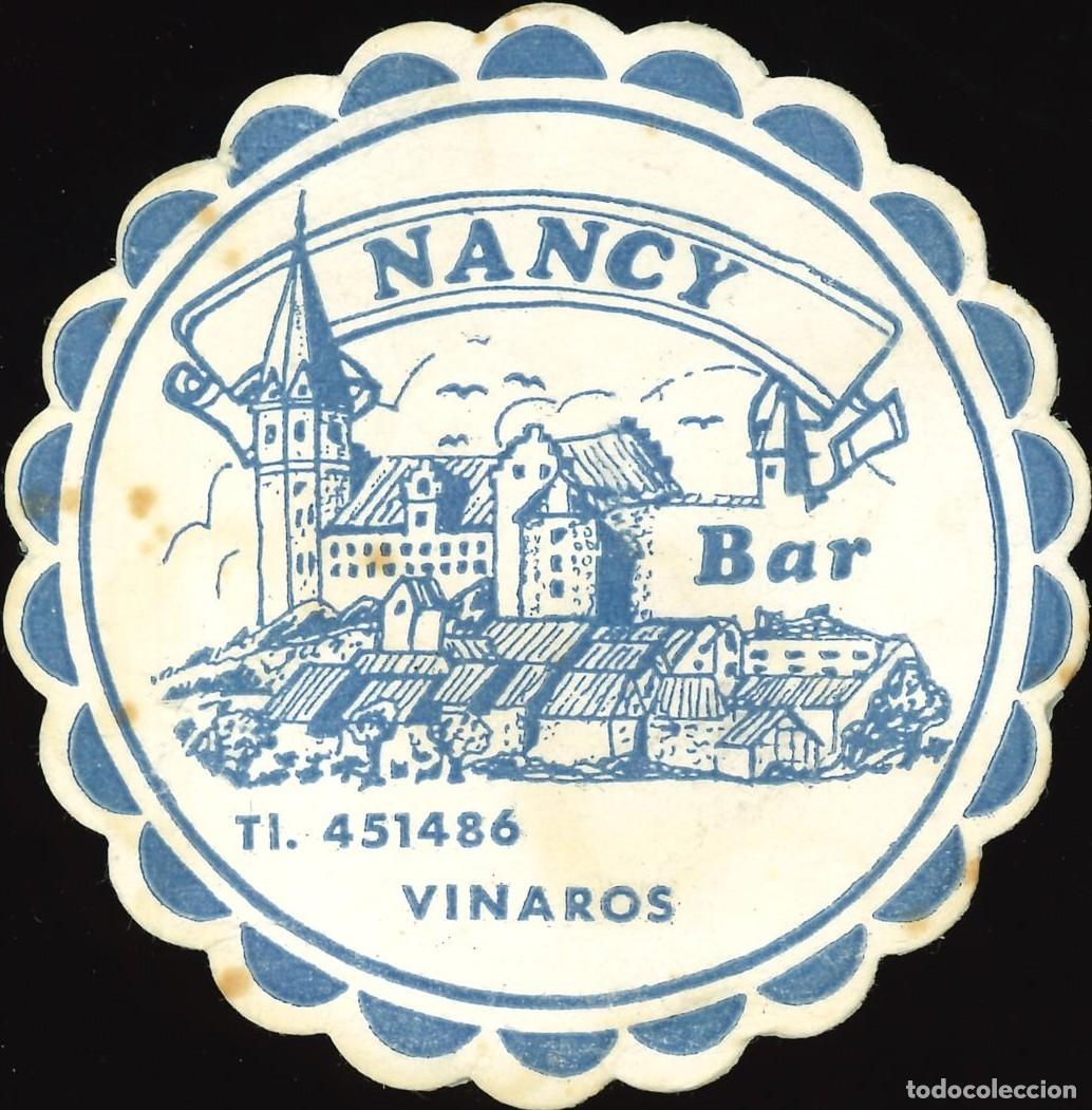 Otros Art&iacute;culos de Coleccionismo en Papel: SERVILLETA Y POSAVASO BAR NANCY - VINAROZ (CASTELLON)