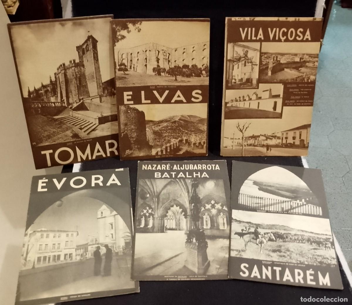 Otros Art&iacute;culos de Coleccionismo en Papel: Batalha, Santar&eacute;m, Tomar, &Eacute;vora, Nazar&eacute;. Elvas etc 1948