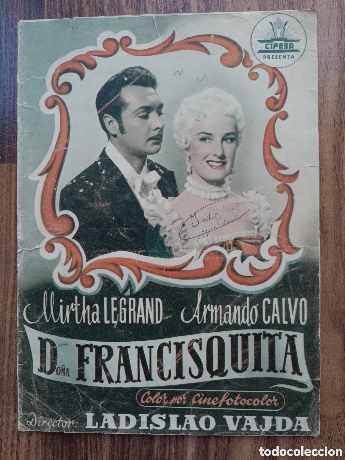 Otros Art&iacute;culos de Coleccionismo en Papel: Argumento de cine Do&ntilde;a Francisquita.