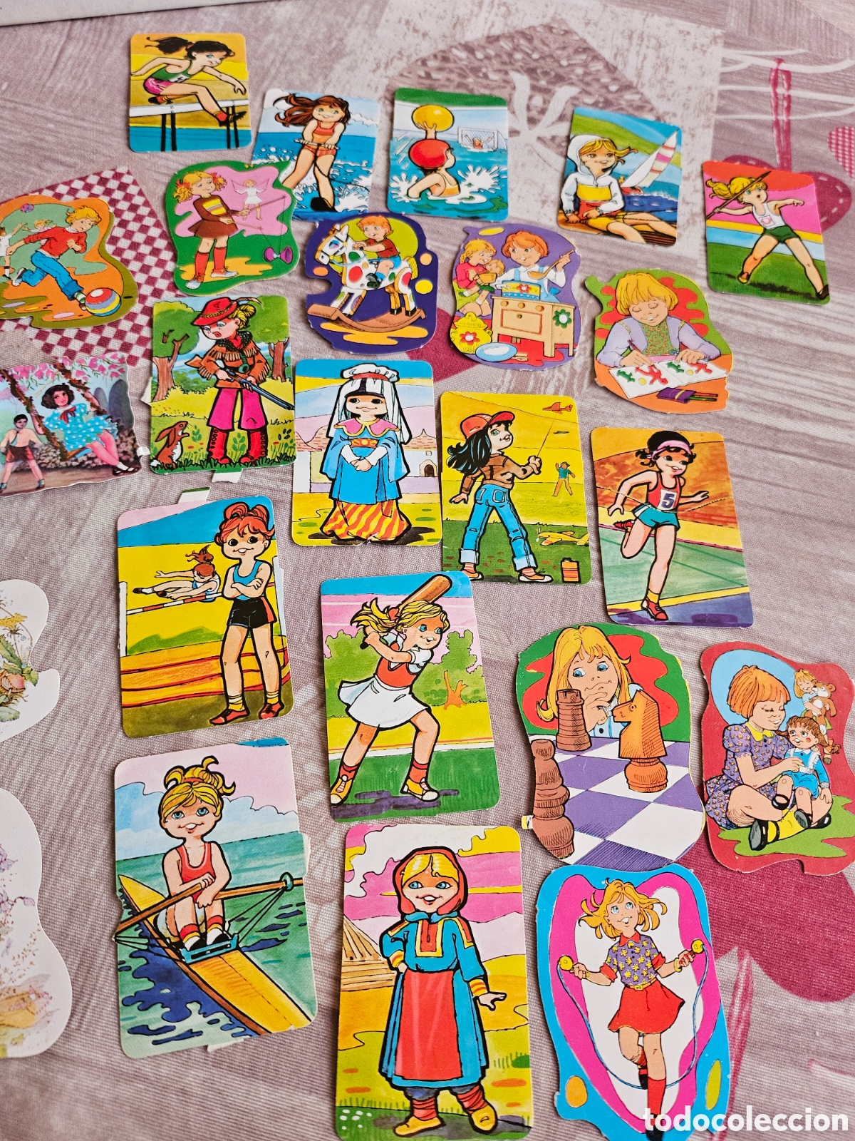 Outros artigos de papel: Lote de colecci&oacute;n vintage varios