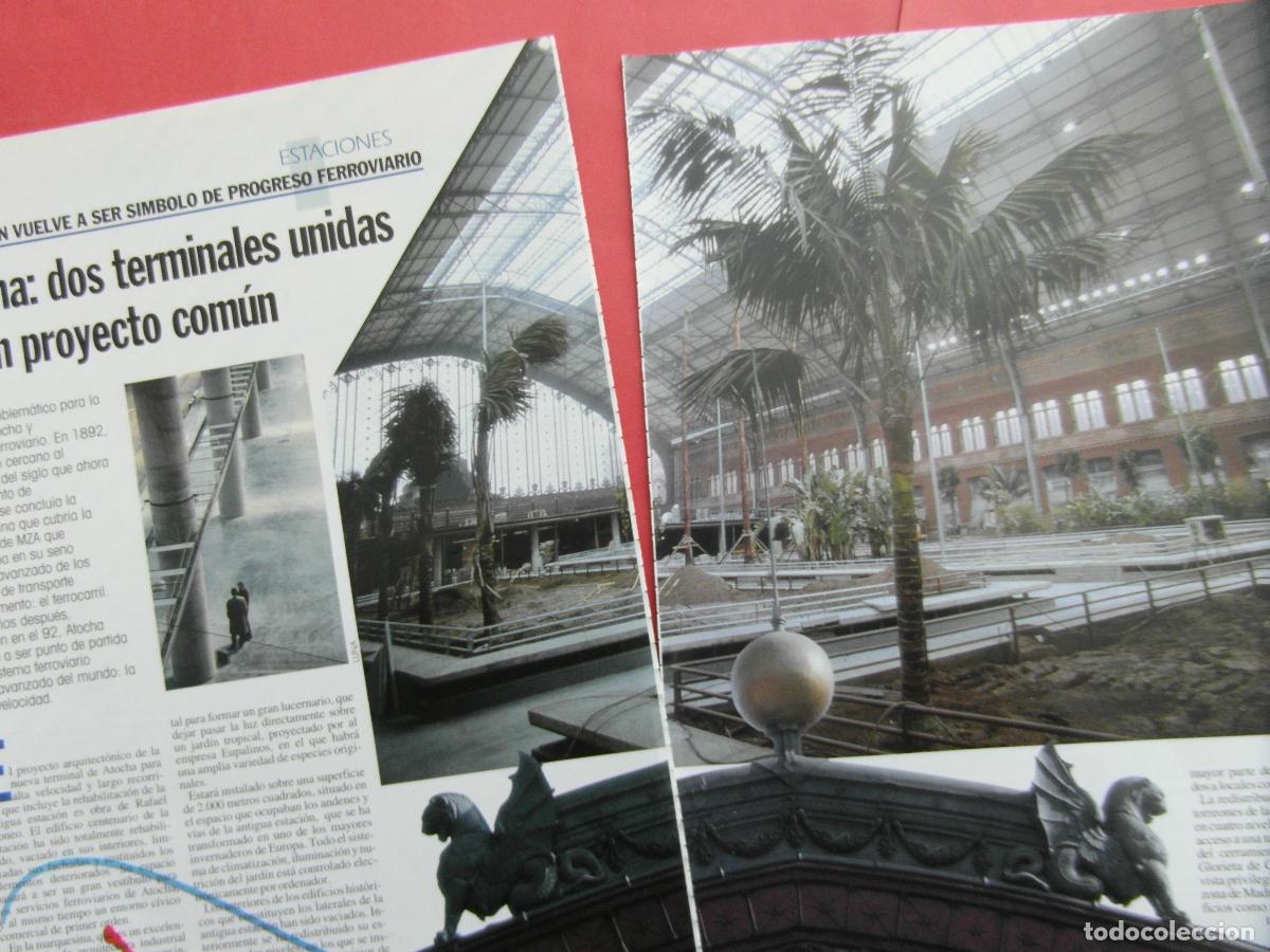 Outros artigos de papel: ARTICULO 1992 - REF: ARTTREN02 - ESTACION ATOCHA MADRID AVE - 4 PAGINA RENFE