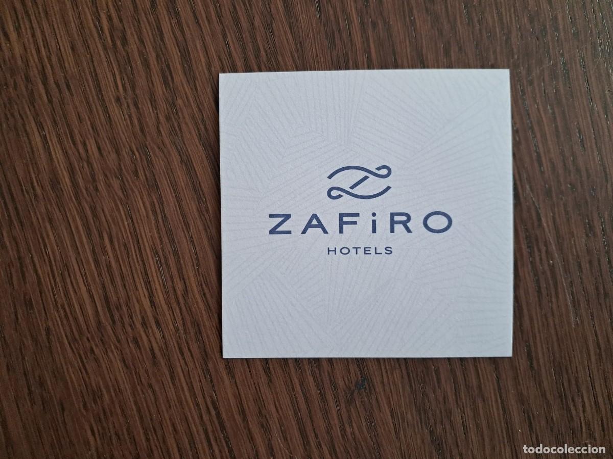 Otros Art&iacute;culos de Coleccionismo en Papel: posavasos de publicidad, Zafiro hotels.