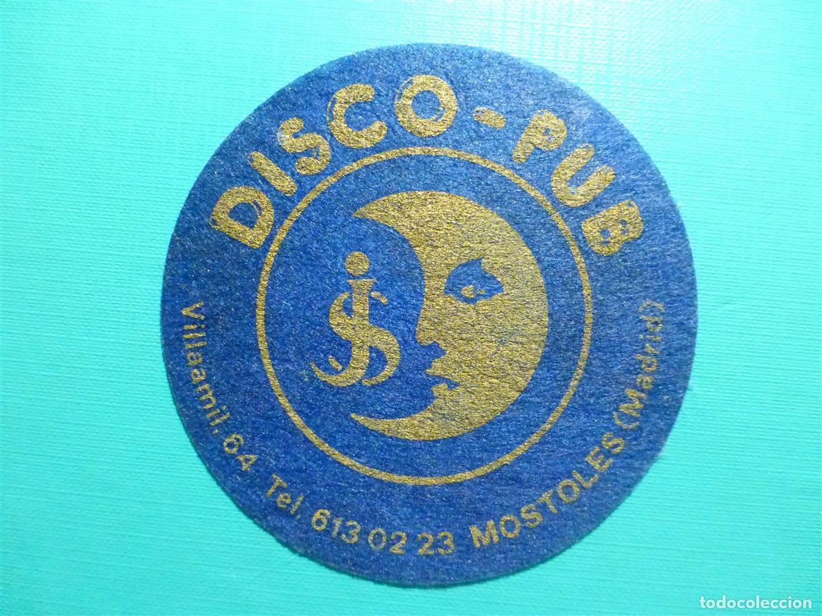 Otros Art&iacute;culos de Coleccionismo en Papel: Posavasos Pubs y discotecas - Disco Pub JS - Villamil, 64 - M&oacute;stoles - Madrid