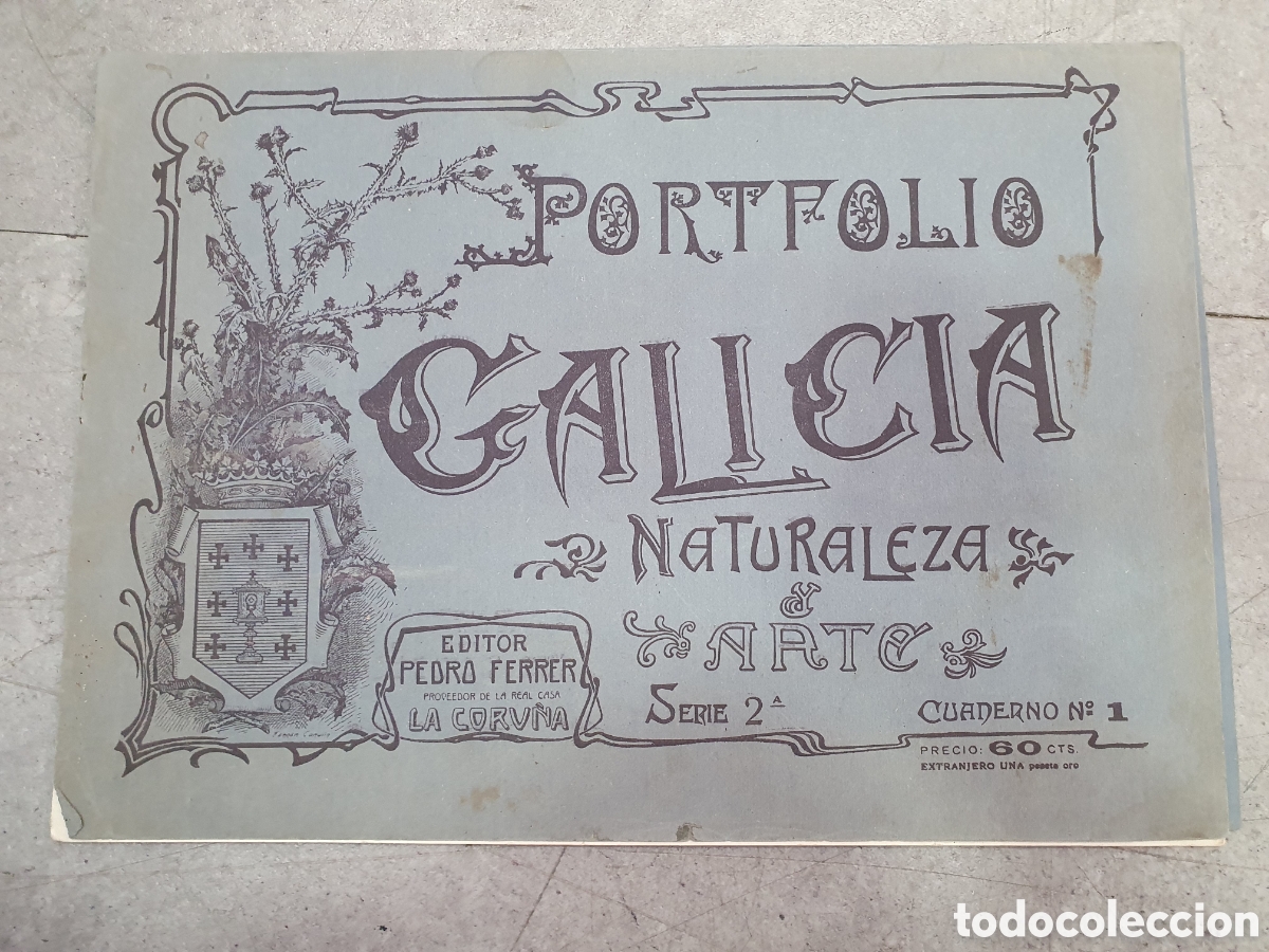 Sammelleidenschaft Andere Papierartikel: Portfolio de Galicia. Pedro Ferrer. Cuaderno n&deg;1. (L131)