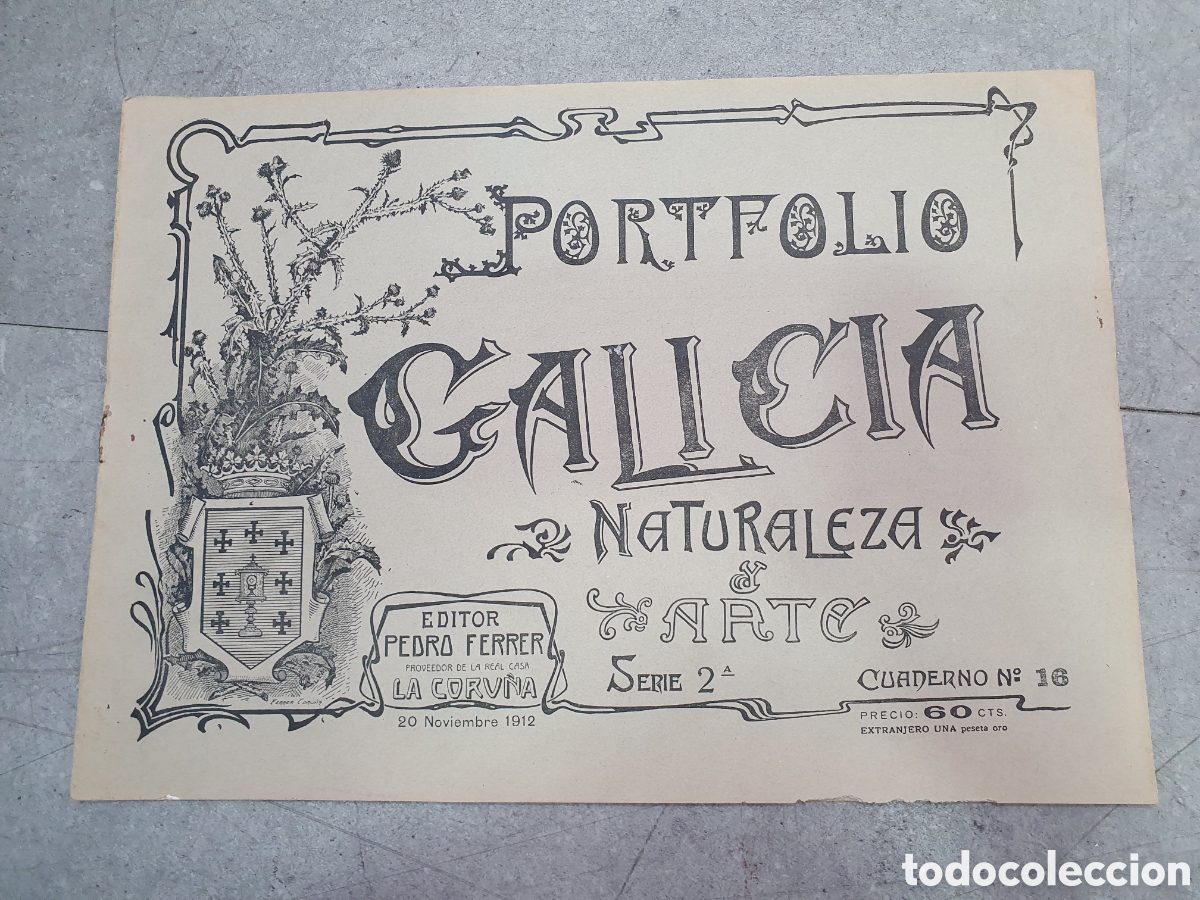 Outros artigos de papel: Portfolio de Galicia. Pedro Ferrer. Cuaderno n&deg;16. (L131)