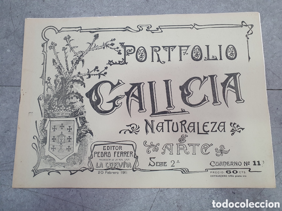 Otros Art&iacute;culos de Coleccionismo en Papel: Portfolio de Galicia. Pedro Ferrer. Cuaderno n&deg;11. (L131)