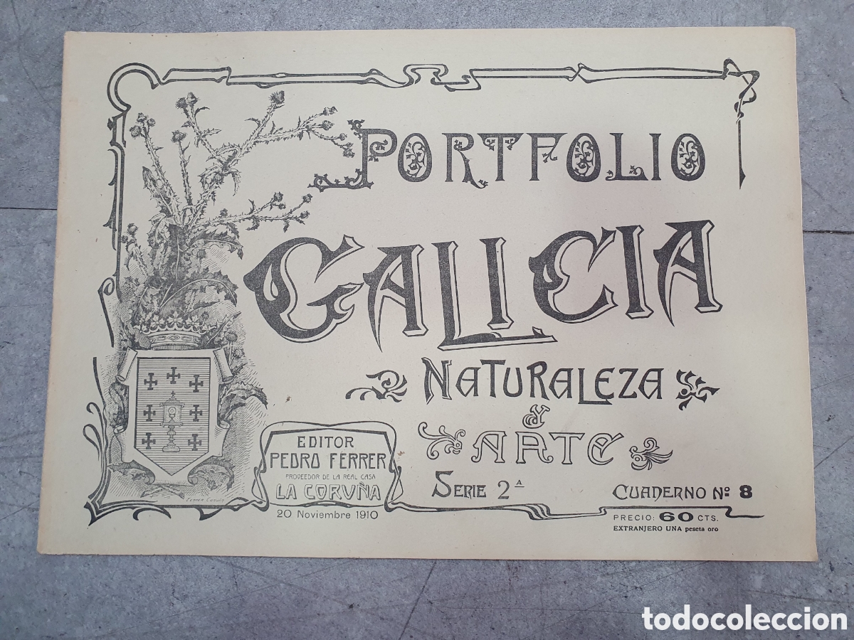 Sammelleidenschaft Andere Papierartikel: Portfolio de Galicia. Pedro Ferrer. Cuaderno n&deg;8. (L131)