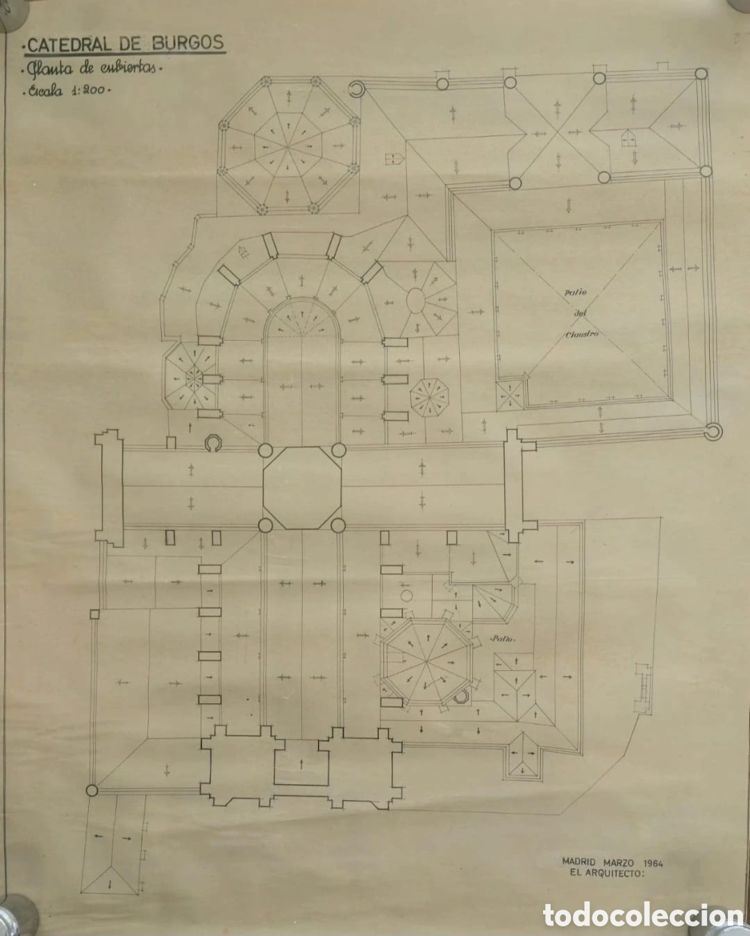 Otros Art&iacute;culos de Coleccionismo en Papel: Catedral de Burgos.Cubiertas