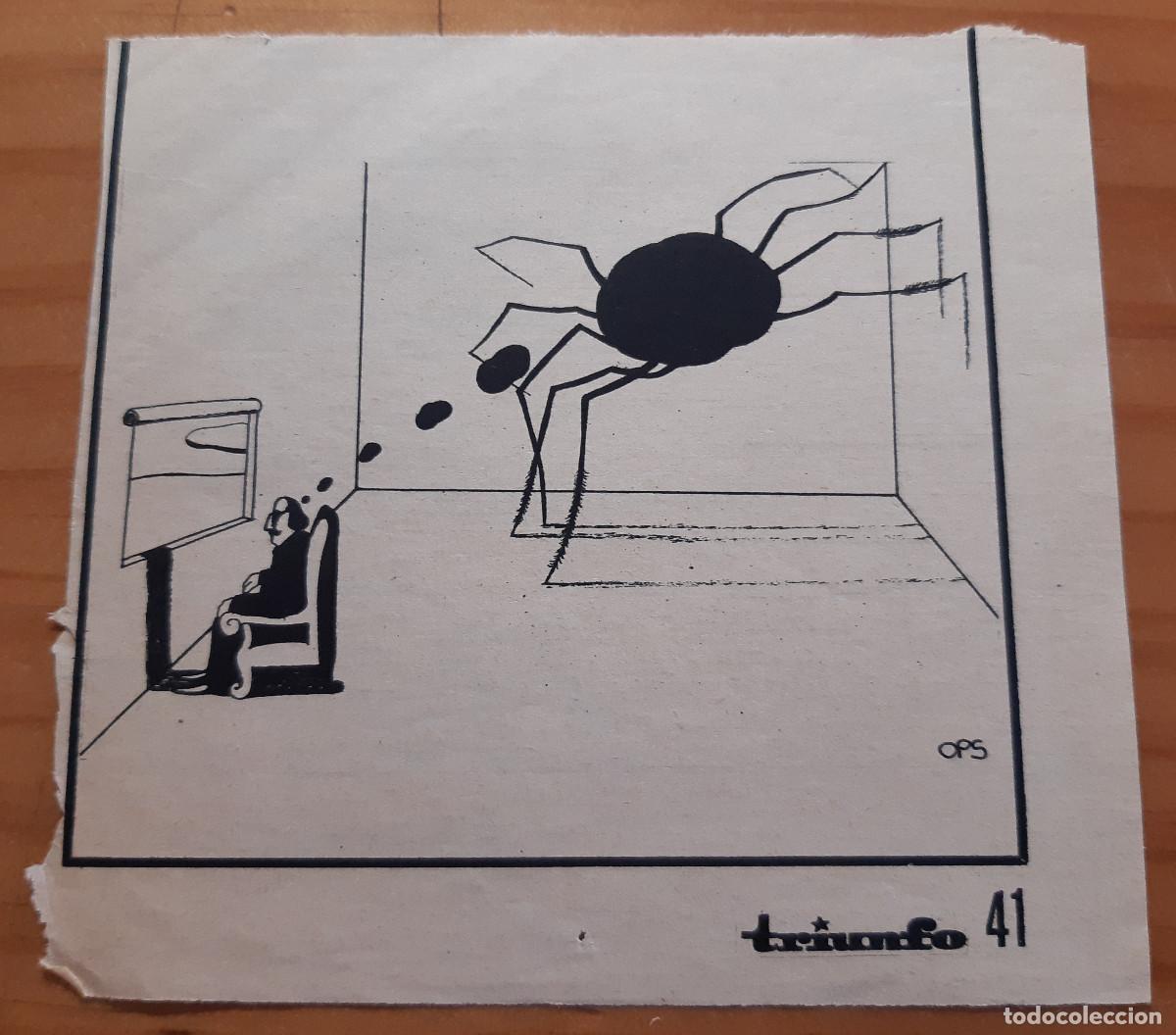 Outros artigos de papel: RECORTE - REVISTA TRIUNFO - CHISTE OPS - 13 X 13,50 CMS. - BUEN ESTADO