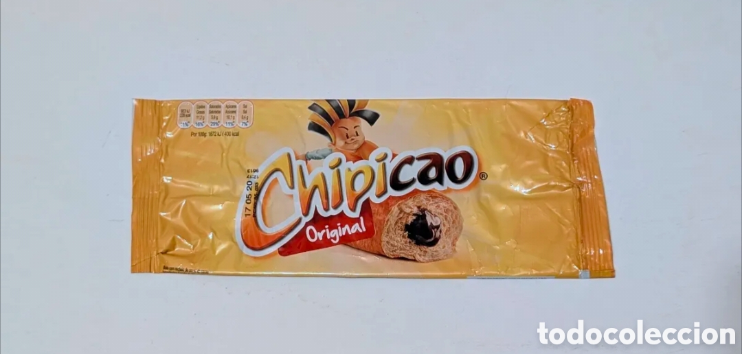 Otros Art&iacute;culos de Coleccionismo en Papel: Raro Envoltorio Bolsa vac&iacute;a Chipicao