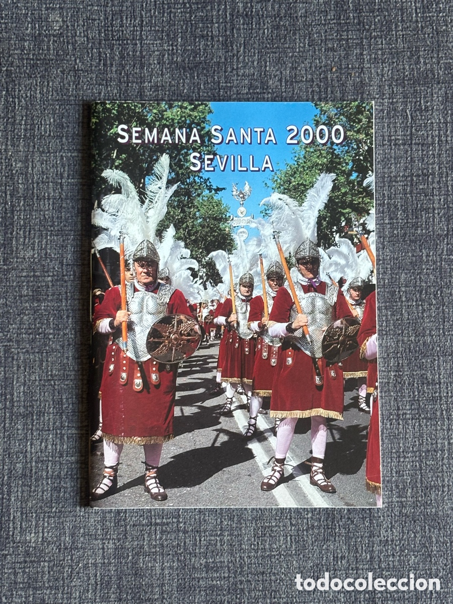 Otros Art&iacute;culos de Coleccionismo en Papel: Folleto Gu&iacute;a Semana Santa Sevilla 2000 - Programa Feria de Abril (Toros)