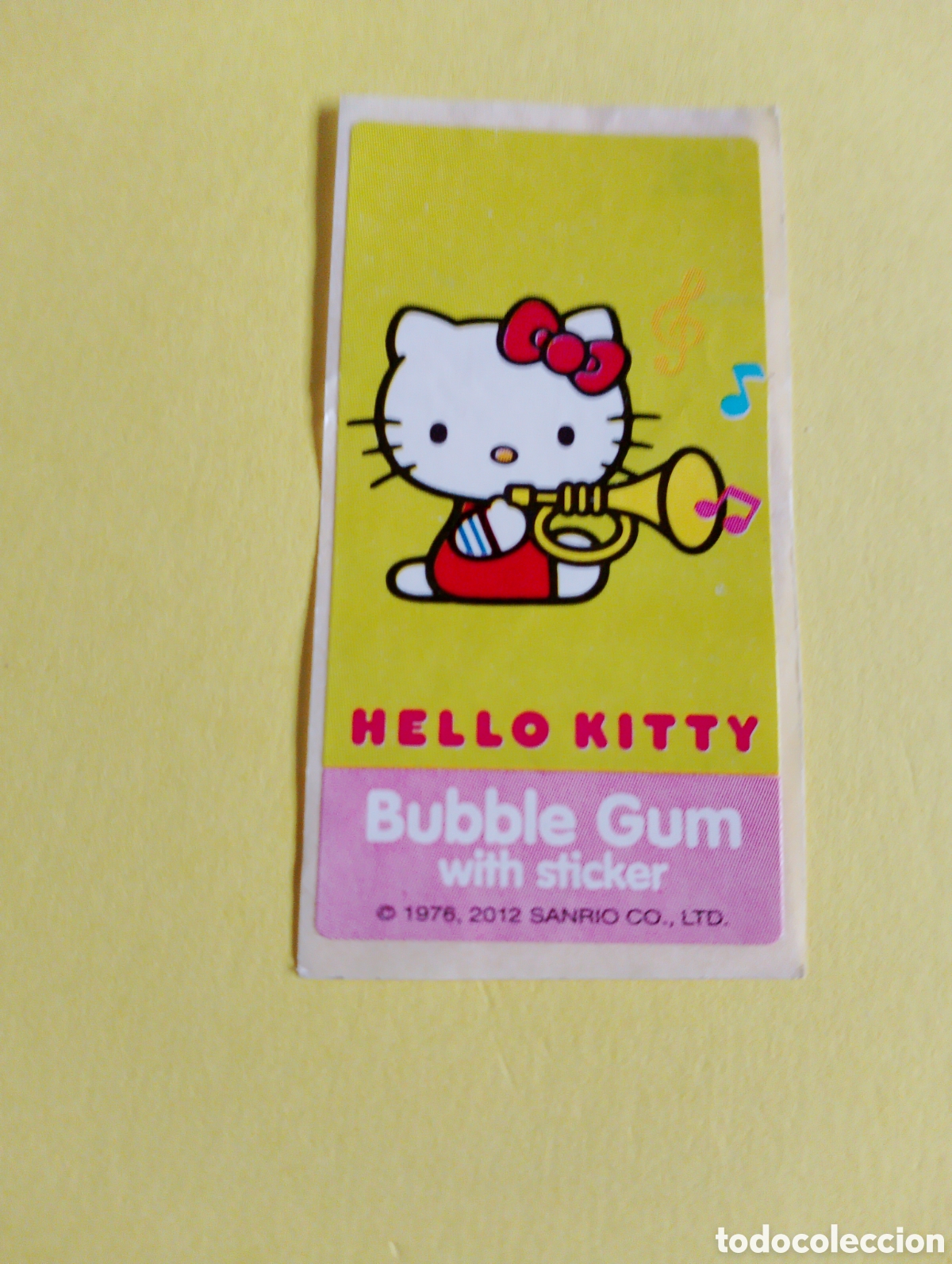 Otros Art&iacute;culos de Coleccionismo en Papel: Chicles Hello Kitty chicles