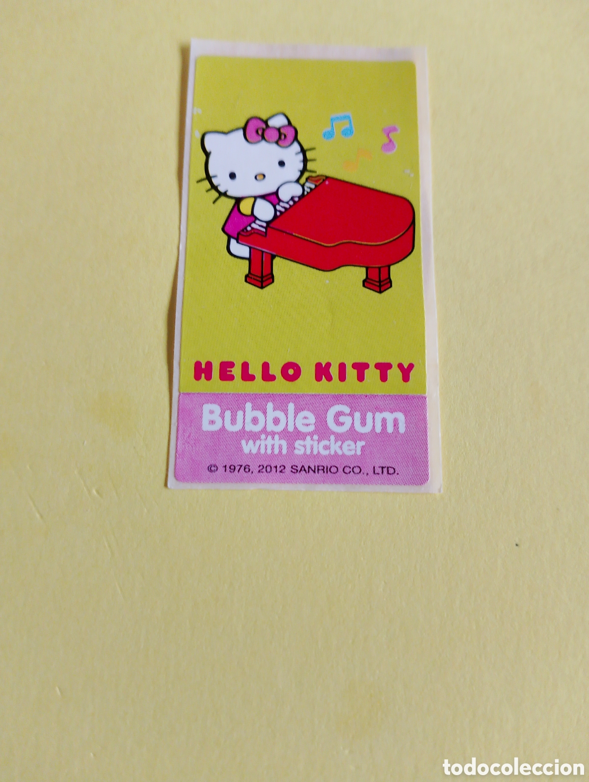 Otros Art&iacute;culos de Coleccionismo en Papel: Chicles Hello Kitty chicles
