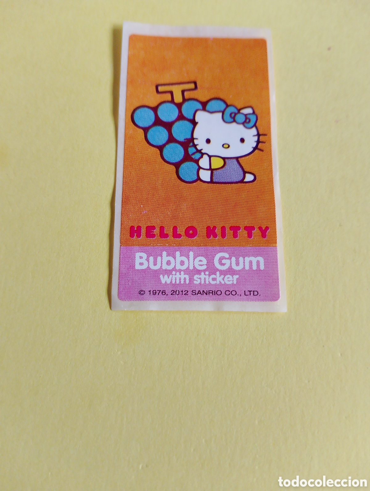 Otros Art&iacute;culos de Coleccionismo en Papel: Chicles Hello Kitty chicles