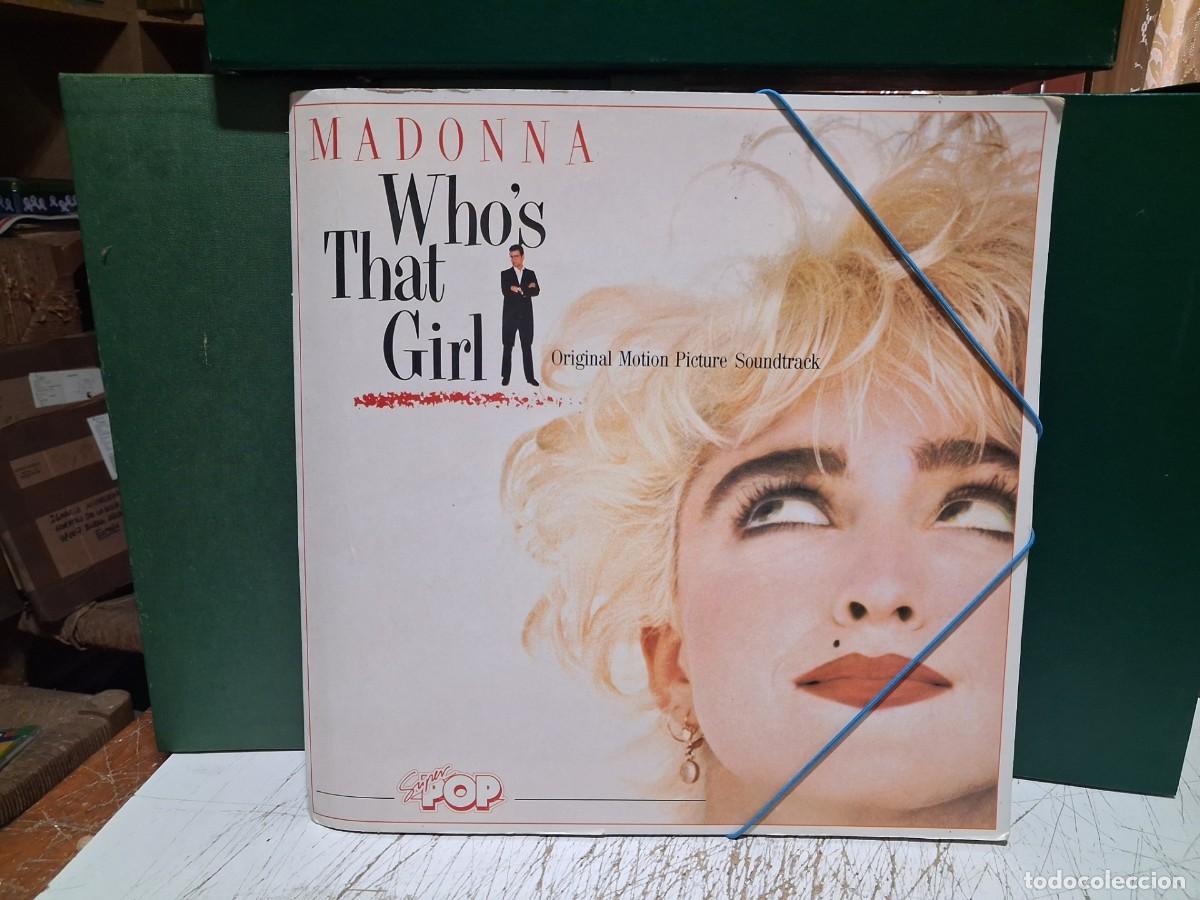 Otros Art&iacute;culos de Coleccionismo en Papel: CARPETA SUPER POP MADONNA : WHO&acute;S THAT GIRL (EN EL REVERSO, EUROPE)