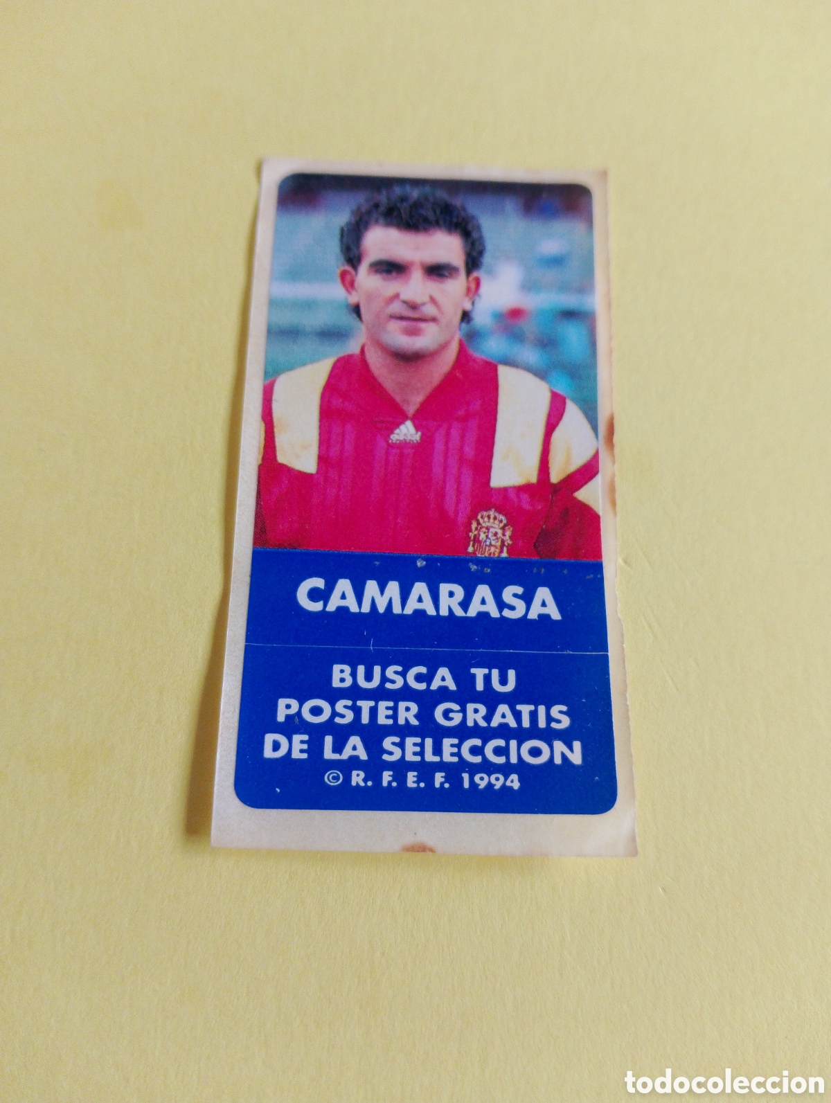 Otros Art&iacute;culos de Coleccionismo en Papel: Chicles f&uacute;tbol camarasa