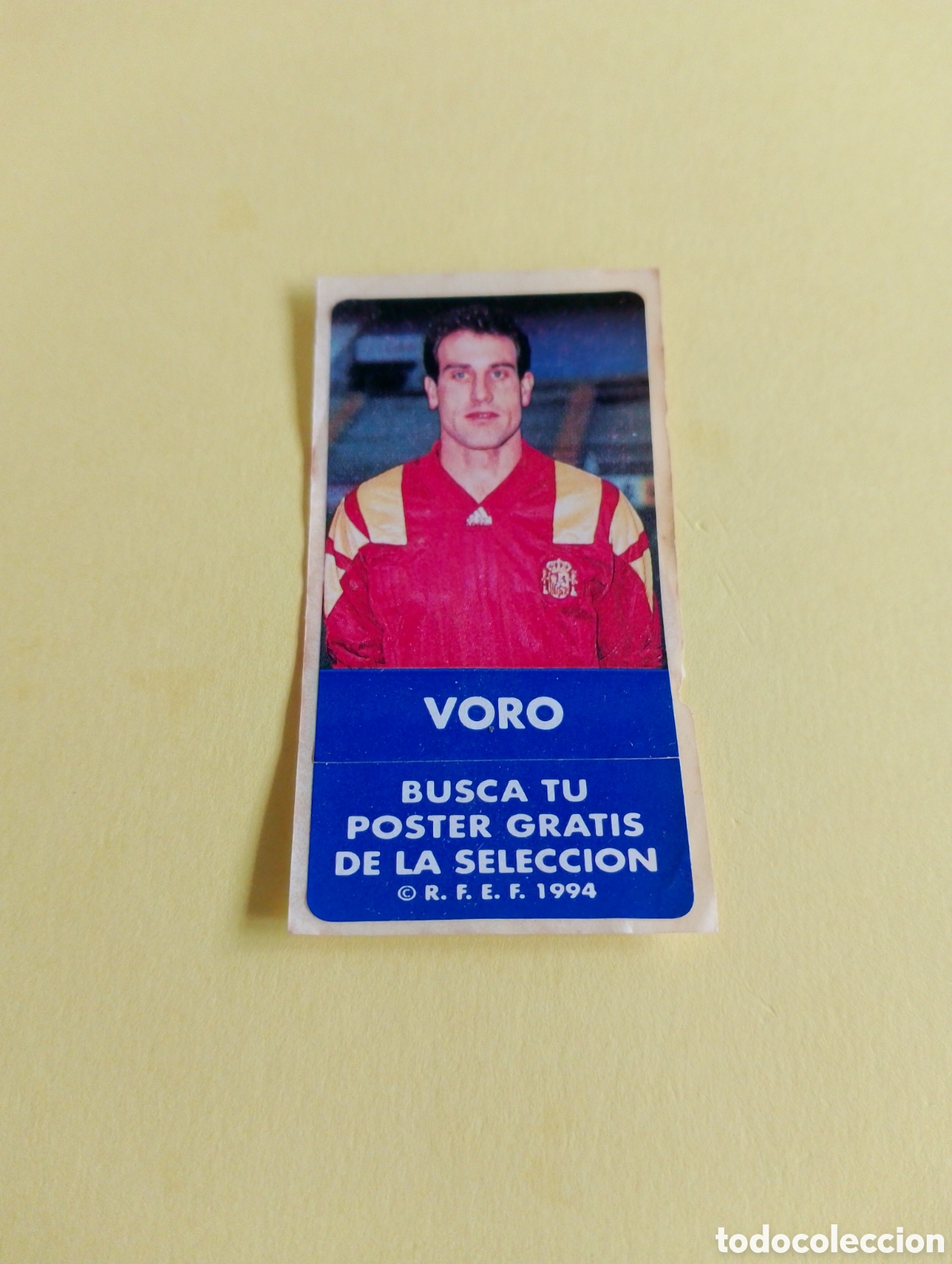 Otros Art&iacute;culos de Coleccionismo en Papel: Chicl&eacute;s f&uacute;tbol voro 1994