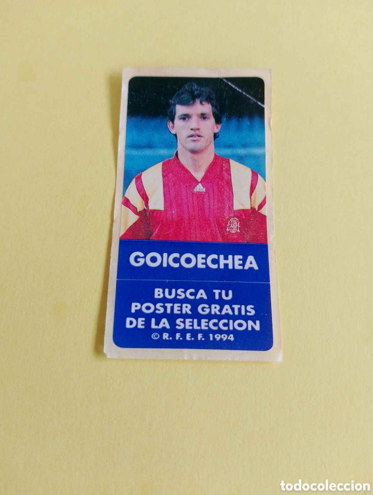 Otros Art&iacute;culos de Coleccionismo en Papel: Chicles f&uacute;tbol goicoechea 1994