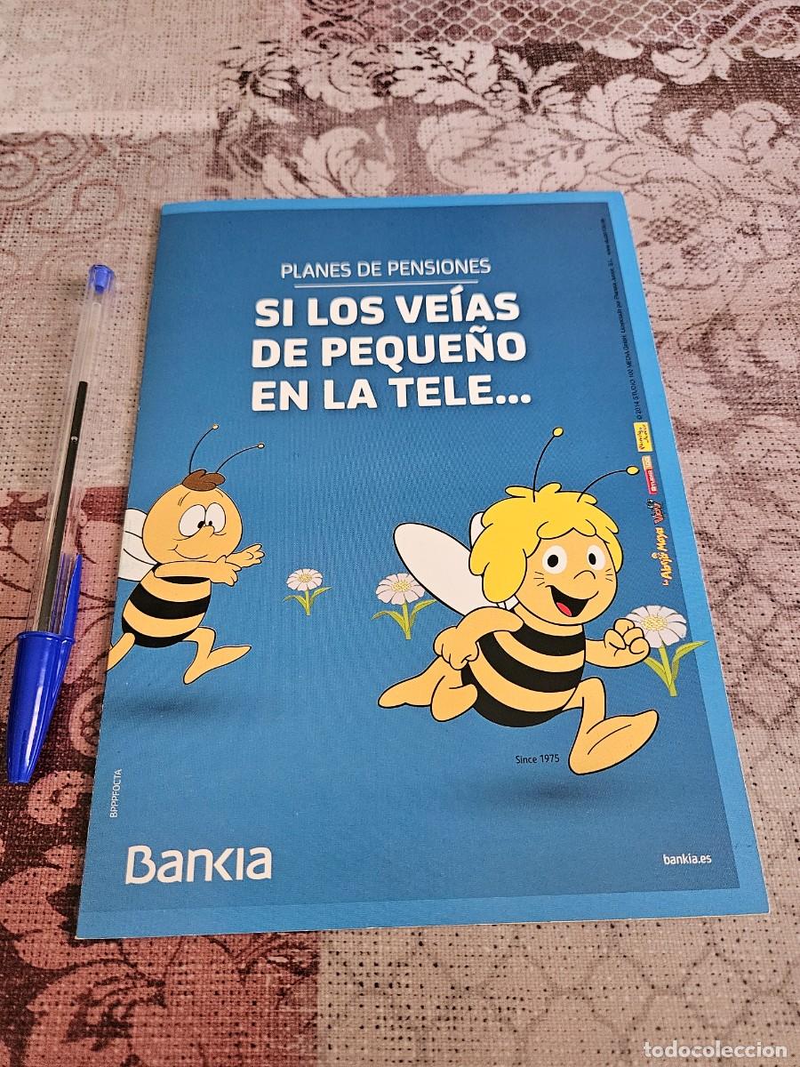 Otros Art&iacute;culos de Coleccionismo en Papel: Antiguo Folleto Cart&oacute;n Publicitario De Bankia Para Su Campa&ntilde;a de Planes De Pensiones 2013-2014.