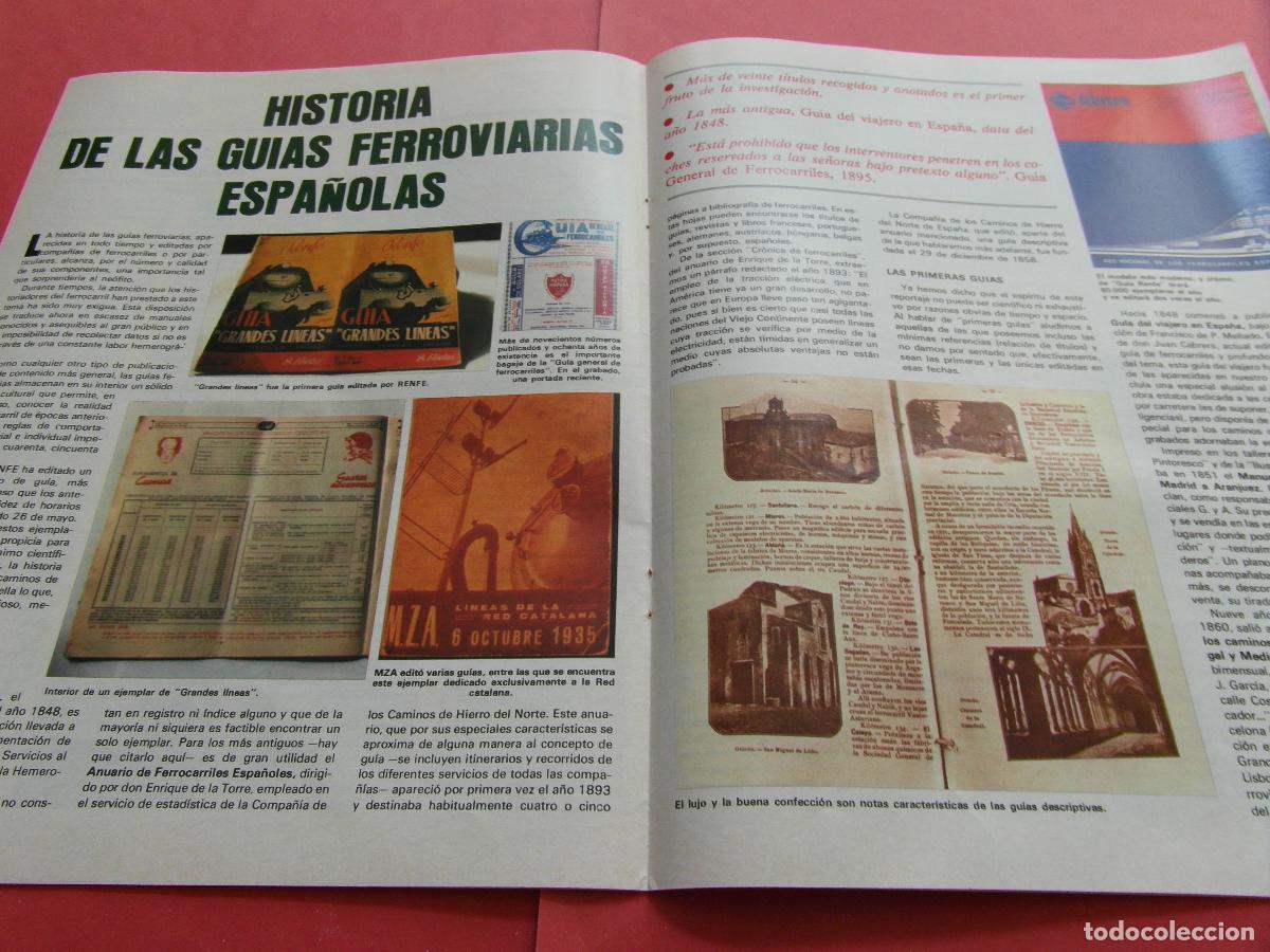 Collectionnisme Papier divers: ARTICULO 1979 - REF: ARTTREN02 - HISTORIA GUIAS FERROVIARIAS ESPA&Ntilde;A - RENFE FERROCARRIL TREN MZA