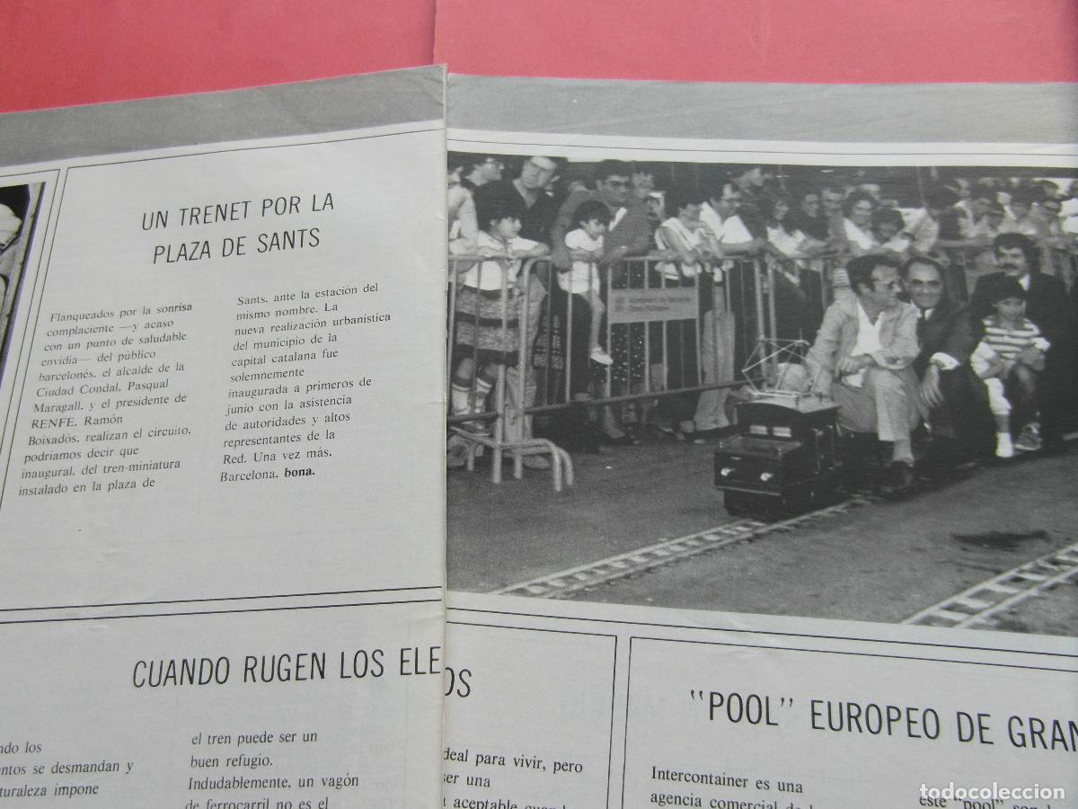 Otros Art&iacute;culos de Coleccionismo en Papel: ARTICULO 1983 - REF: ARTTREN02 - EL TRENET PLAZA SANTS BARCELONA MARAGALL - RENFE FERROCARRIL TREN