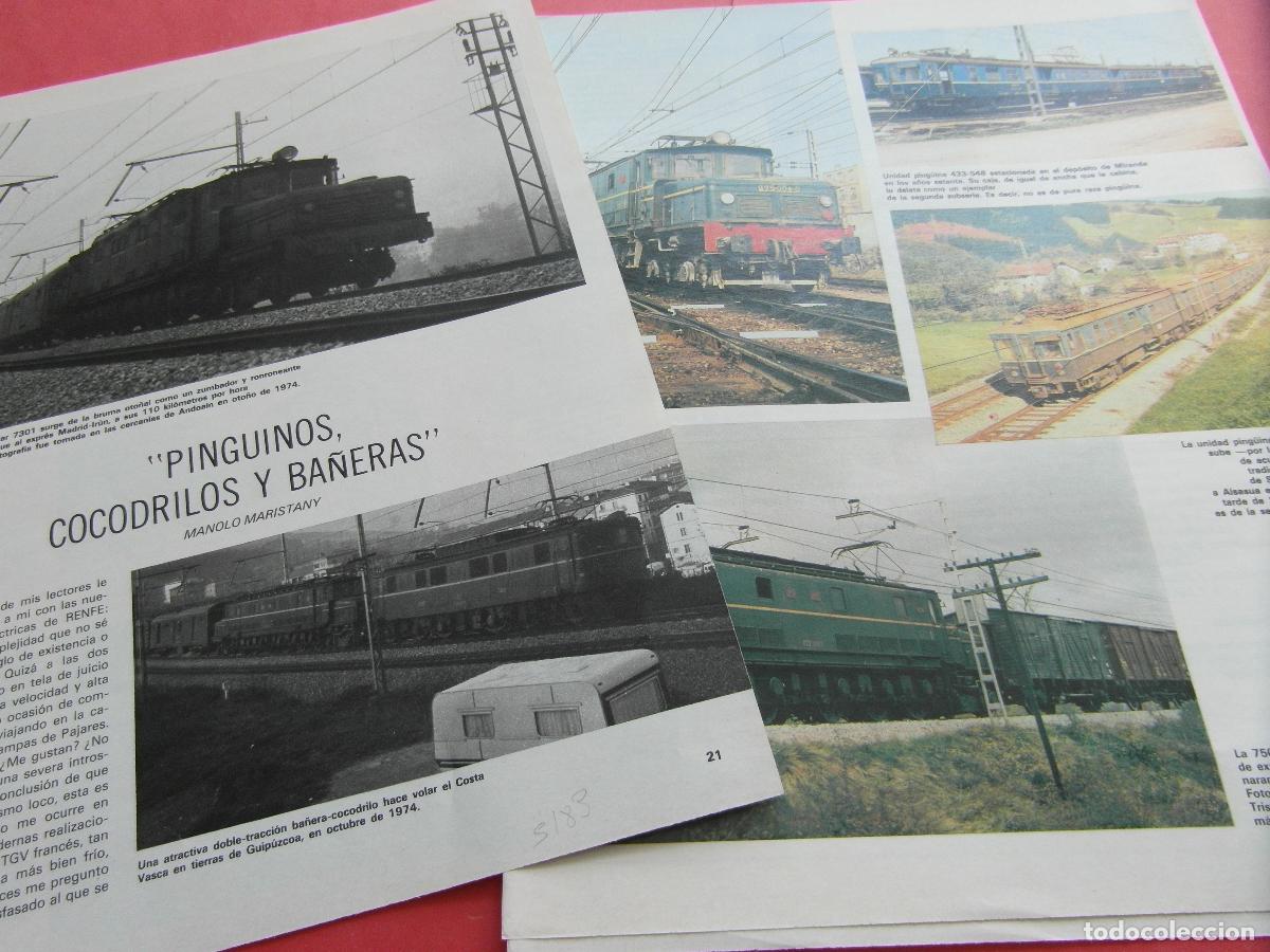 Otros art&iacute;culos de coleccionismo en papel: ARTICULO 1983 - REF: ARTTREN02 - PINGUINOS COCODRILOS Y BA&Ntilde;ERAS - RENFE FERROCARRIL