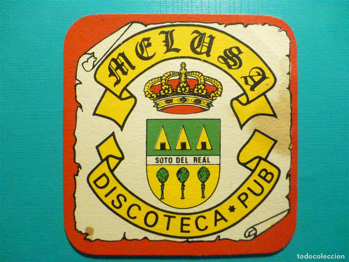 Otros Art&iacute;culos de Coleccionismo en Papel: Posavasos Pub - Disco-Bar - Discoteca Melusa - Soto del Real - Madrid
