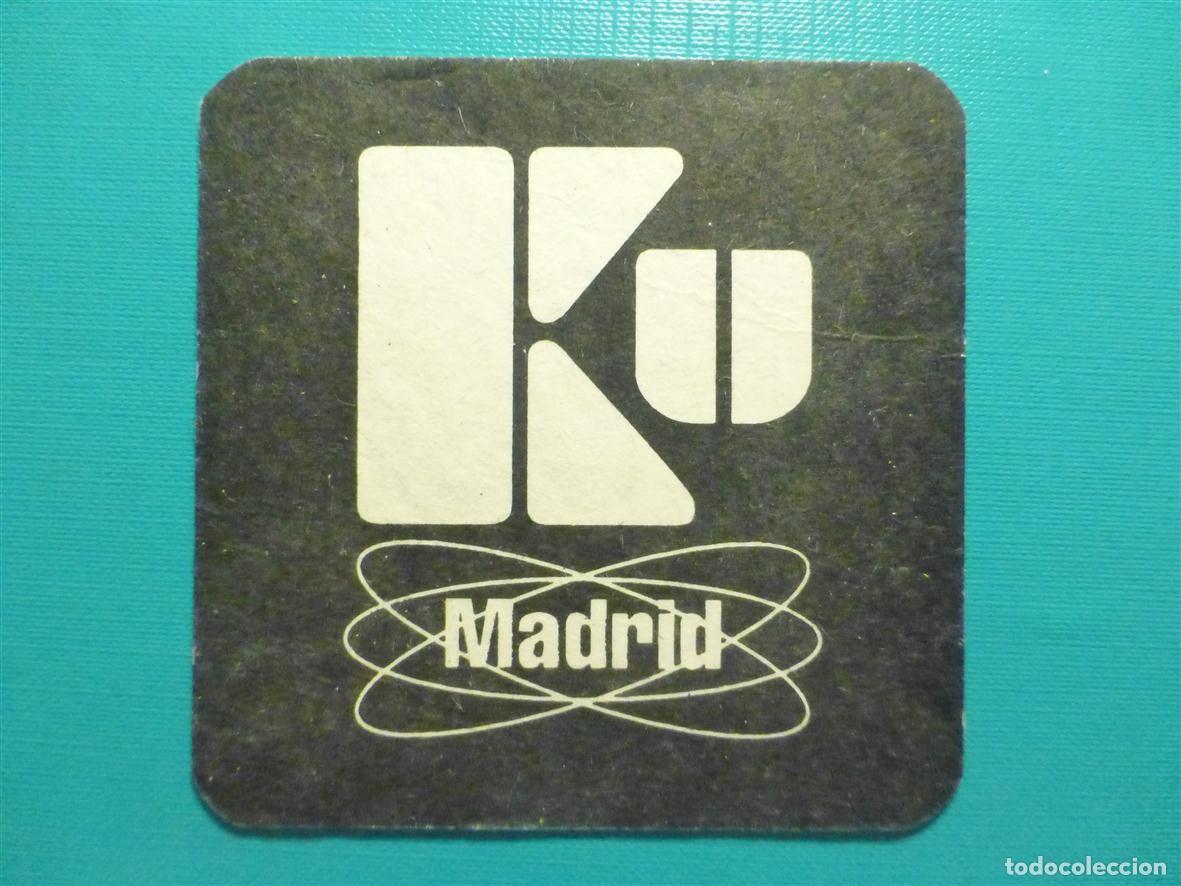 Otros Art&iacute;culos de Coleccionismo en Papel: Posavasos Pub - Disco-Bar - Discoteca - Ku - Madrid