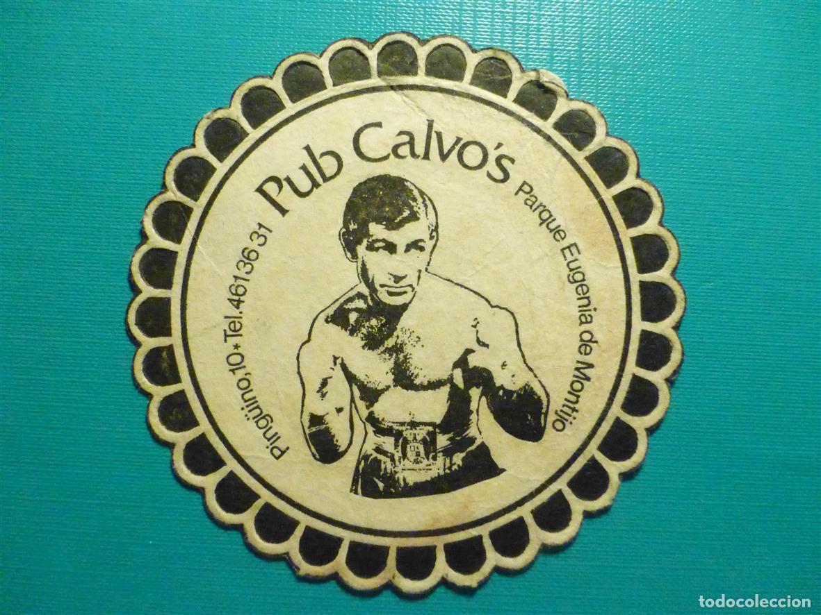 Otros Art&iacute;culos de Coleccionismo en Papel: Posavasos Disco-Bar - Pub Calvo&acute;s - C/ Pinguino 10, Madrid