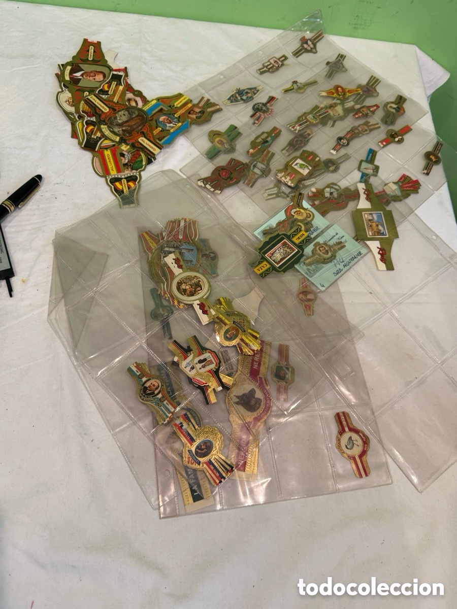 Otros Art&iacute;culos de Coleccionismo en Papel: lote vitolas antiguas puros y cigarros colecci&oacute;n &Aacute;lvaro La Fama Nerida