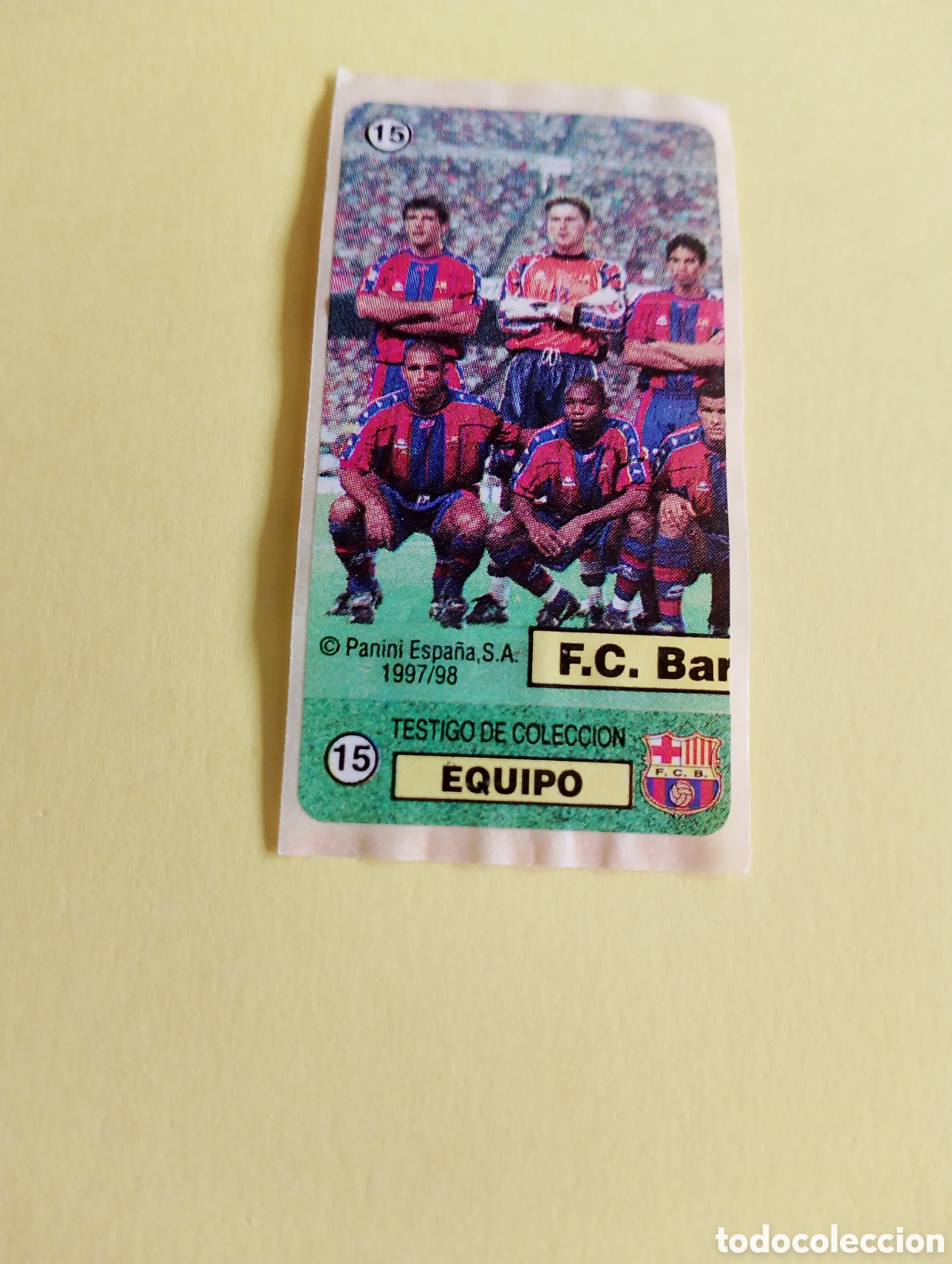 Otros Art&iacute;culos de Coleccionismo en Papel: Chicles 15 dream team Barcelona