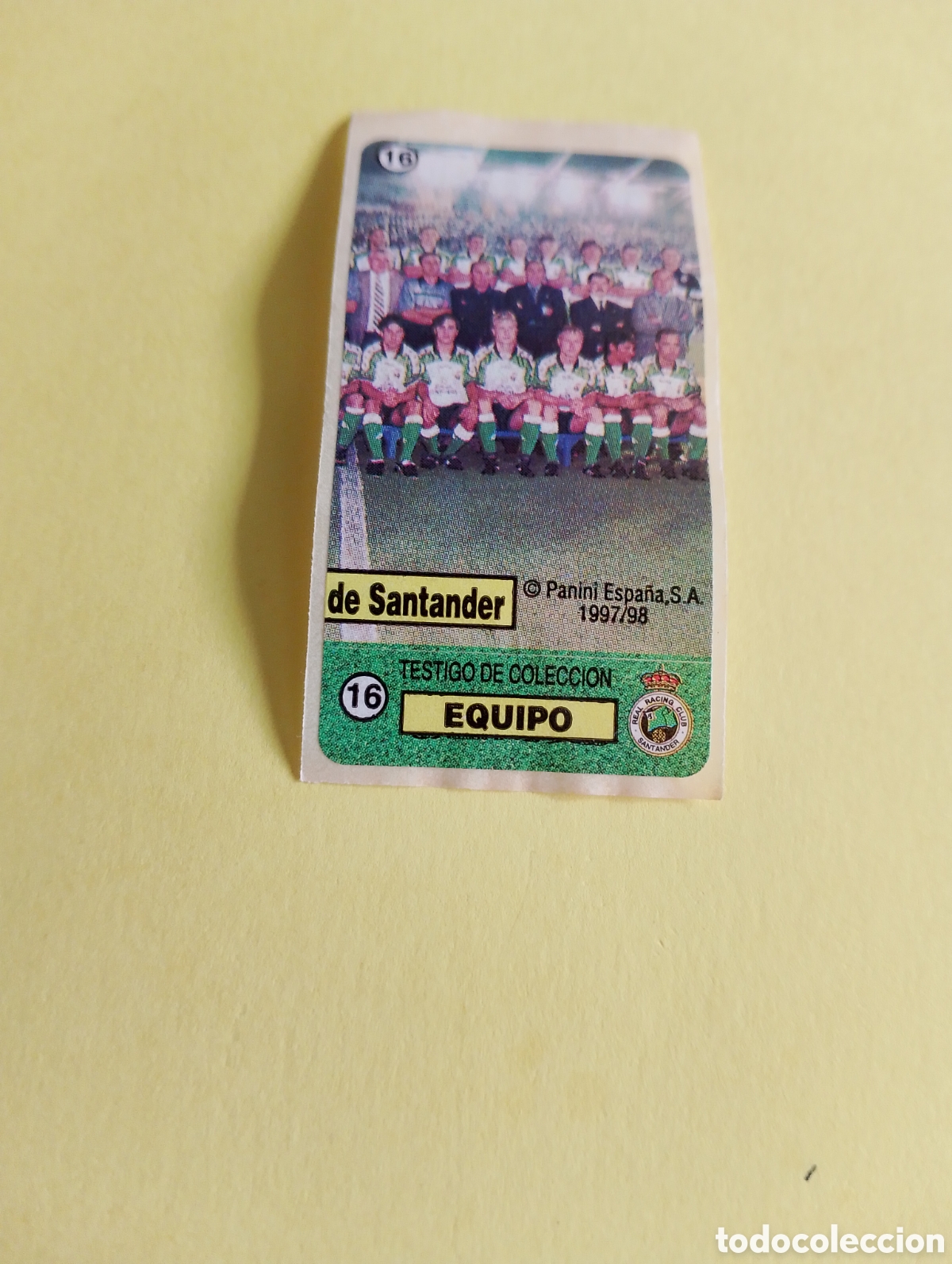 Otros Art&iacute;culos de Coleccionismo en Papel: Chicles 16 dream team Santander