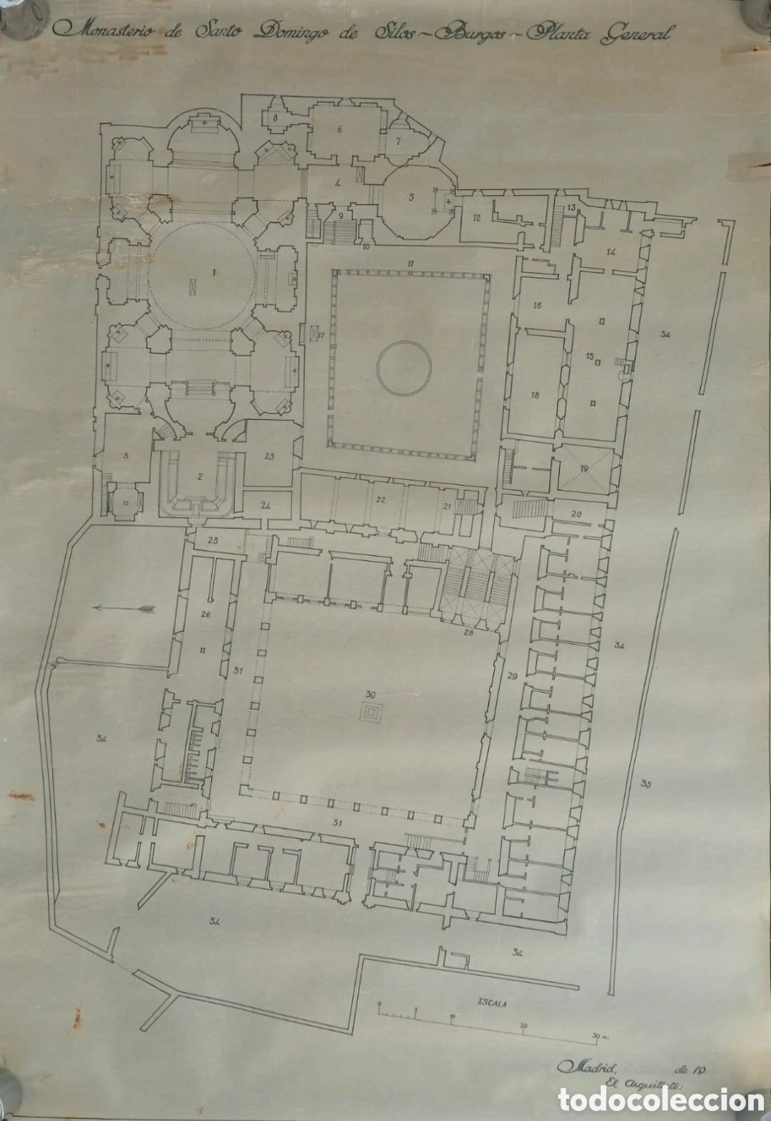 Otros Art&iacute;culos de Coleccionismo en Papel: Monasterio S. Domingo de Silos