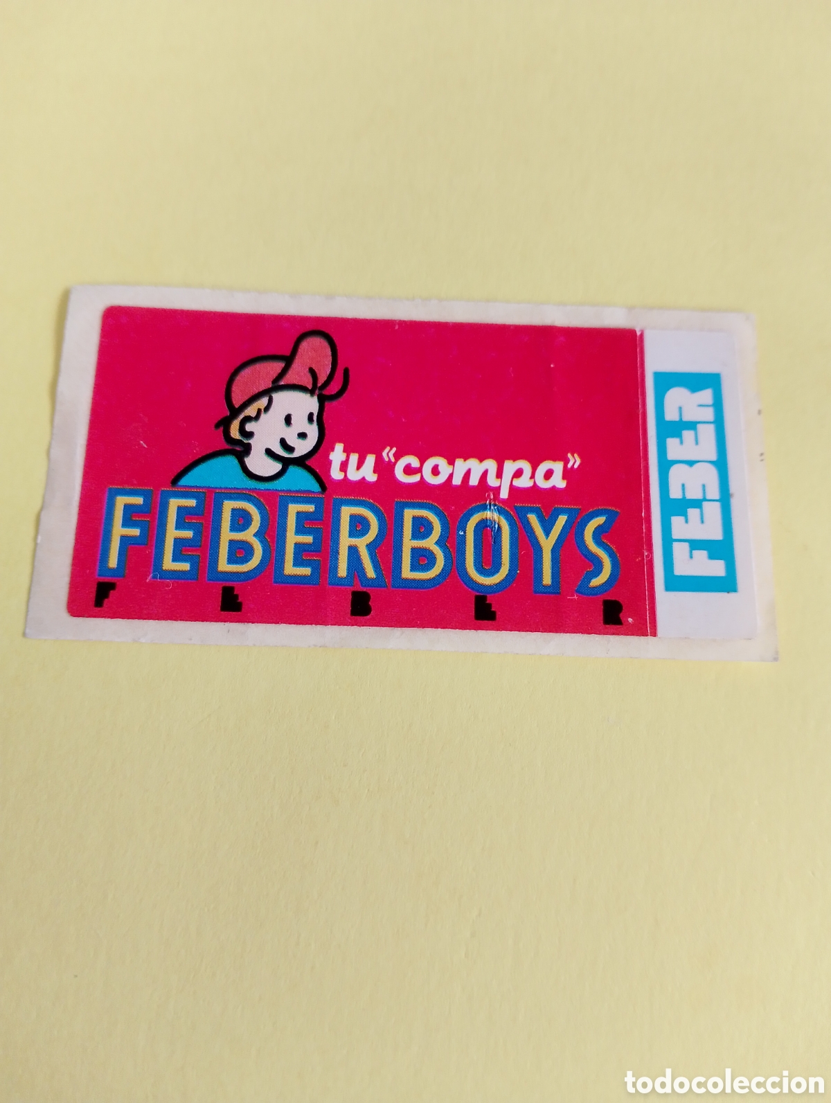 Otros Art&iacute;culos de Coleccionismo en Papel: Chicles feberboys chicles