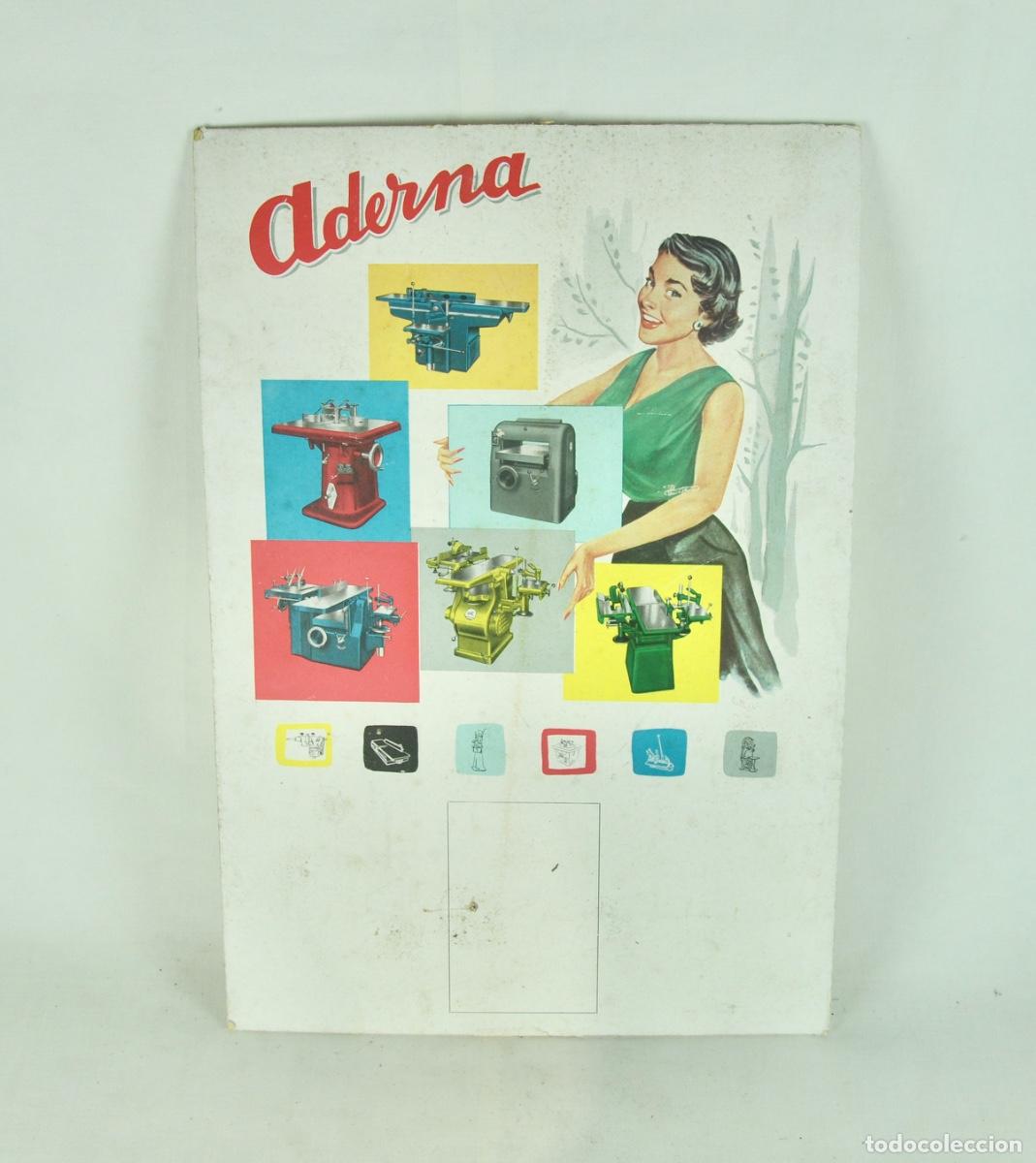 Otros art&iacute;culos de coleccionismo en papel: Cartel cart&oacute;n publicidad Aderna