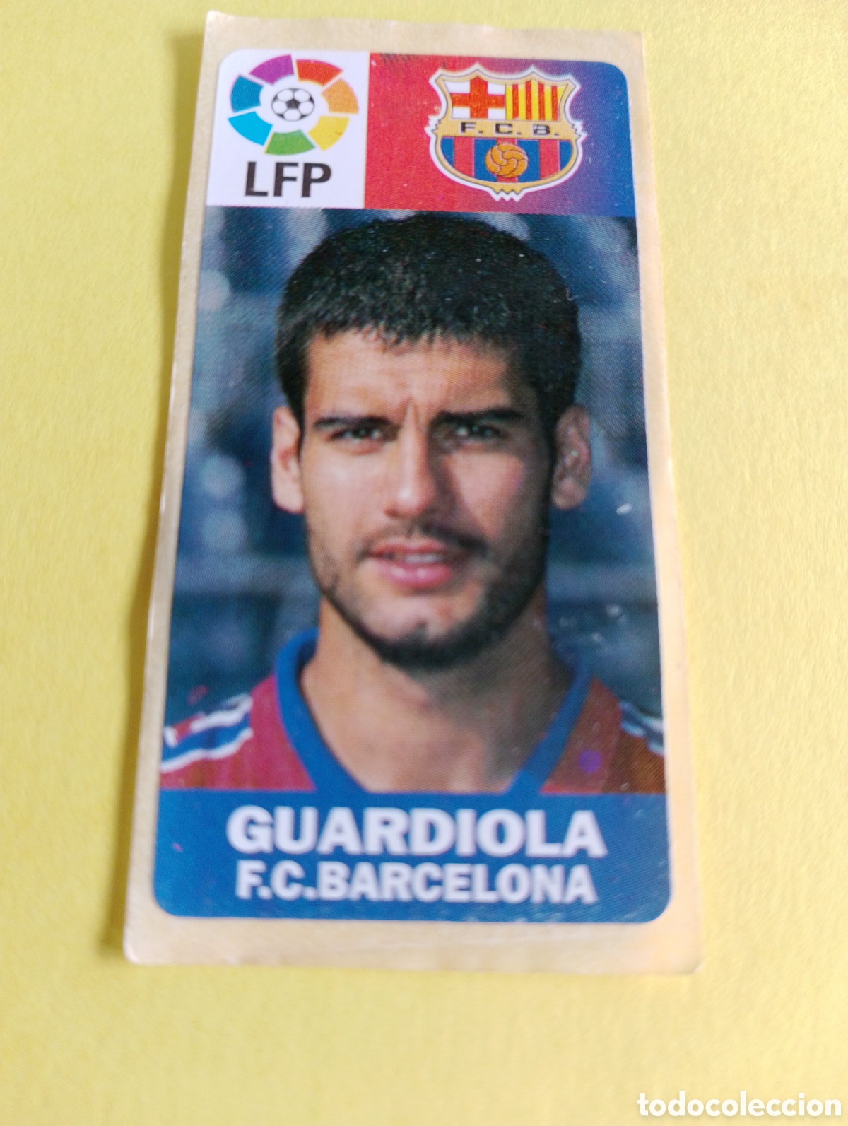 Otros Art&iacute;culos de Coleccionismo en Papel: Chicles f&uacute;tbol Guardiola